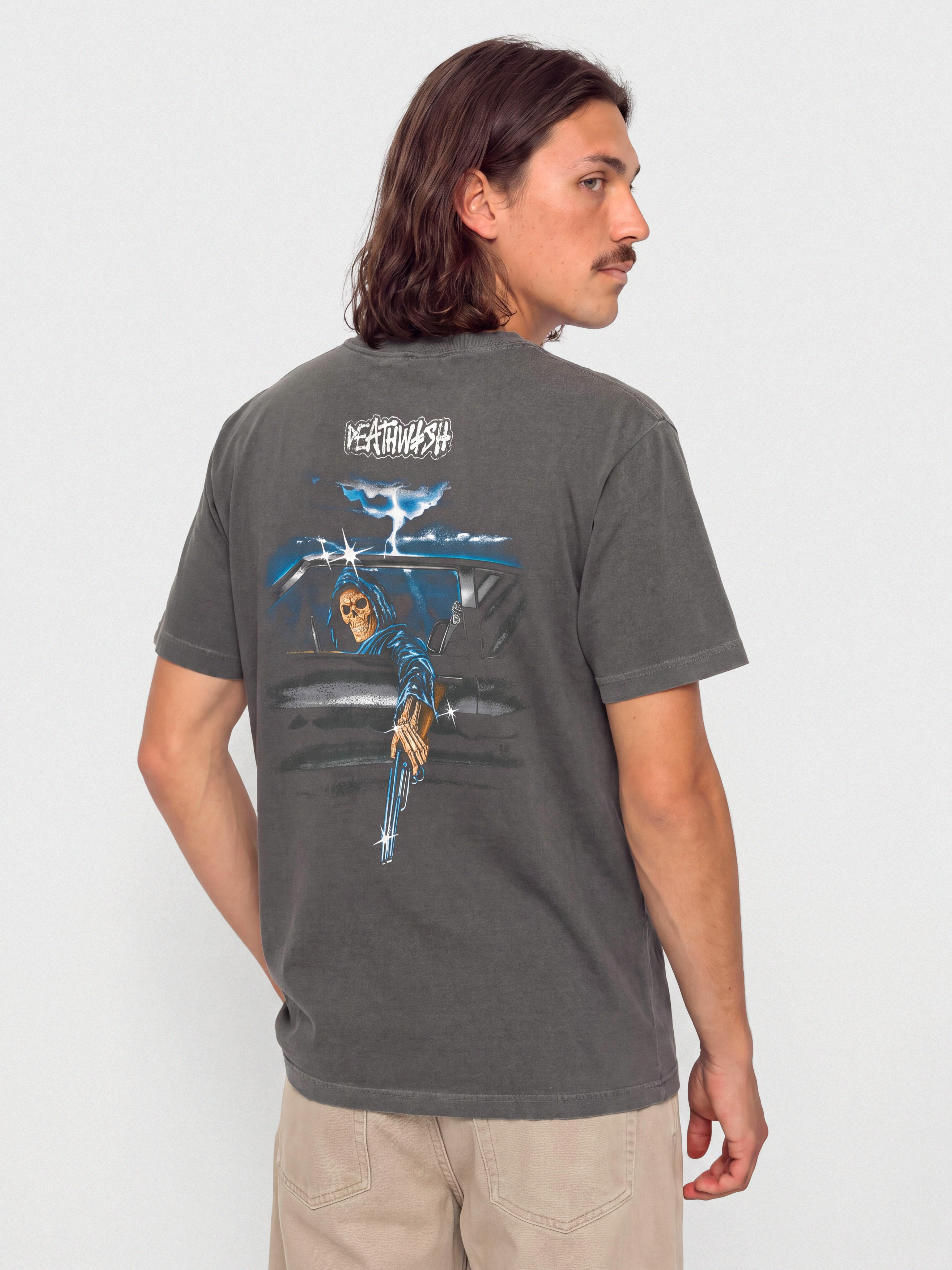 T-shirt Deathwish Samborgini Reaper (garment dyed black)