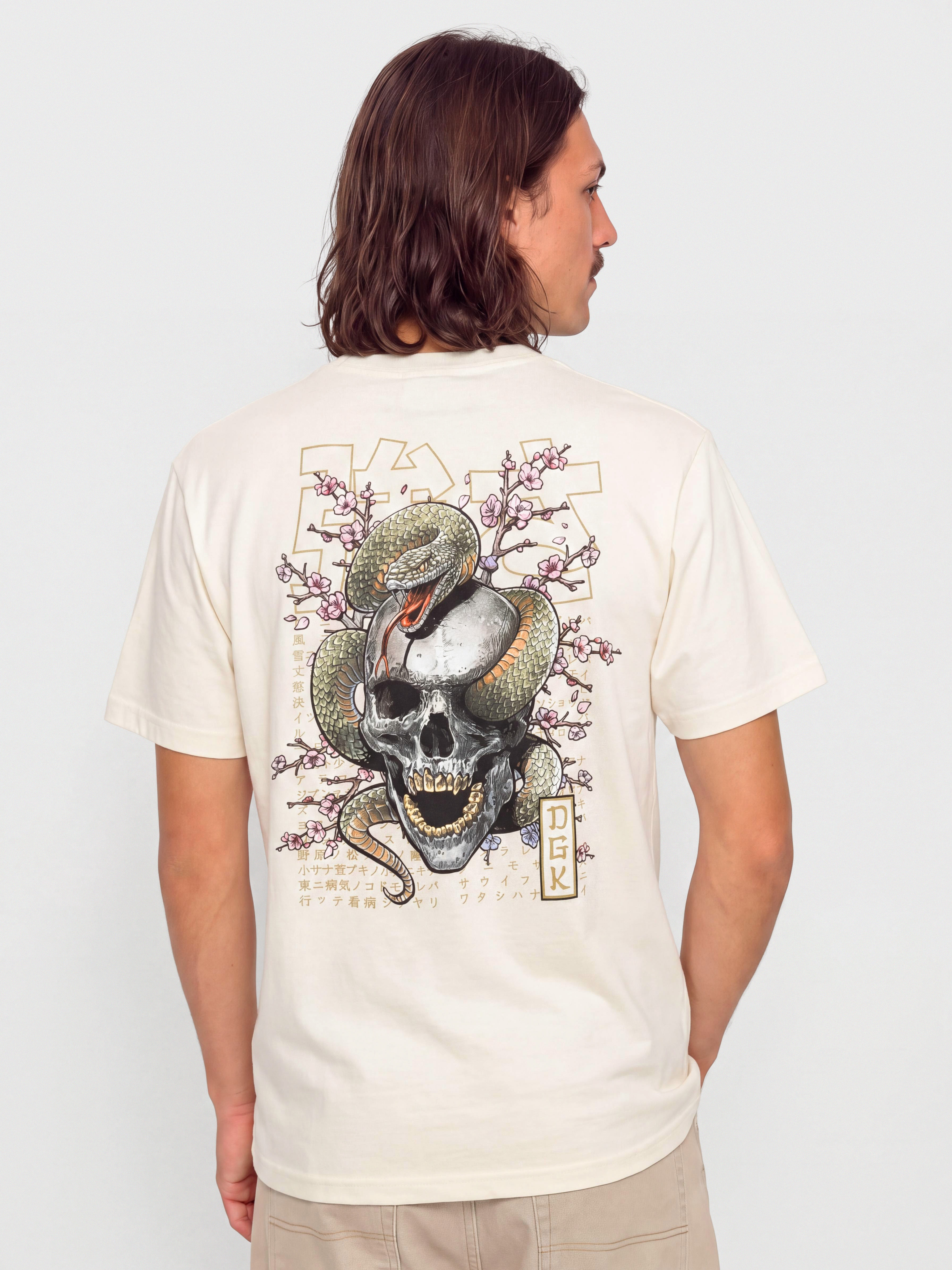 T-shirt DGK Strength (cream)