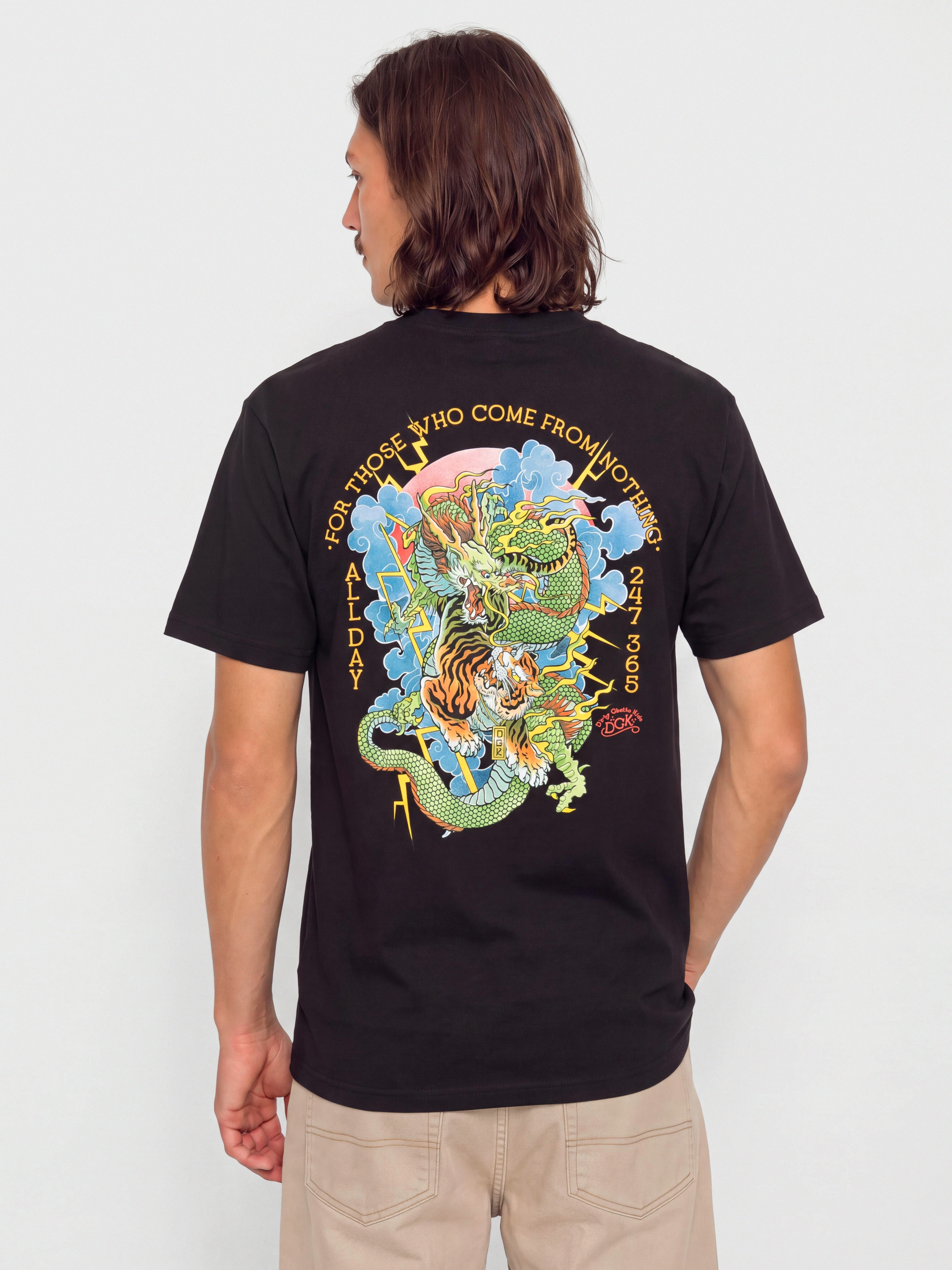 T-shirt DGK Battle (black)