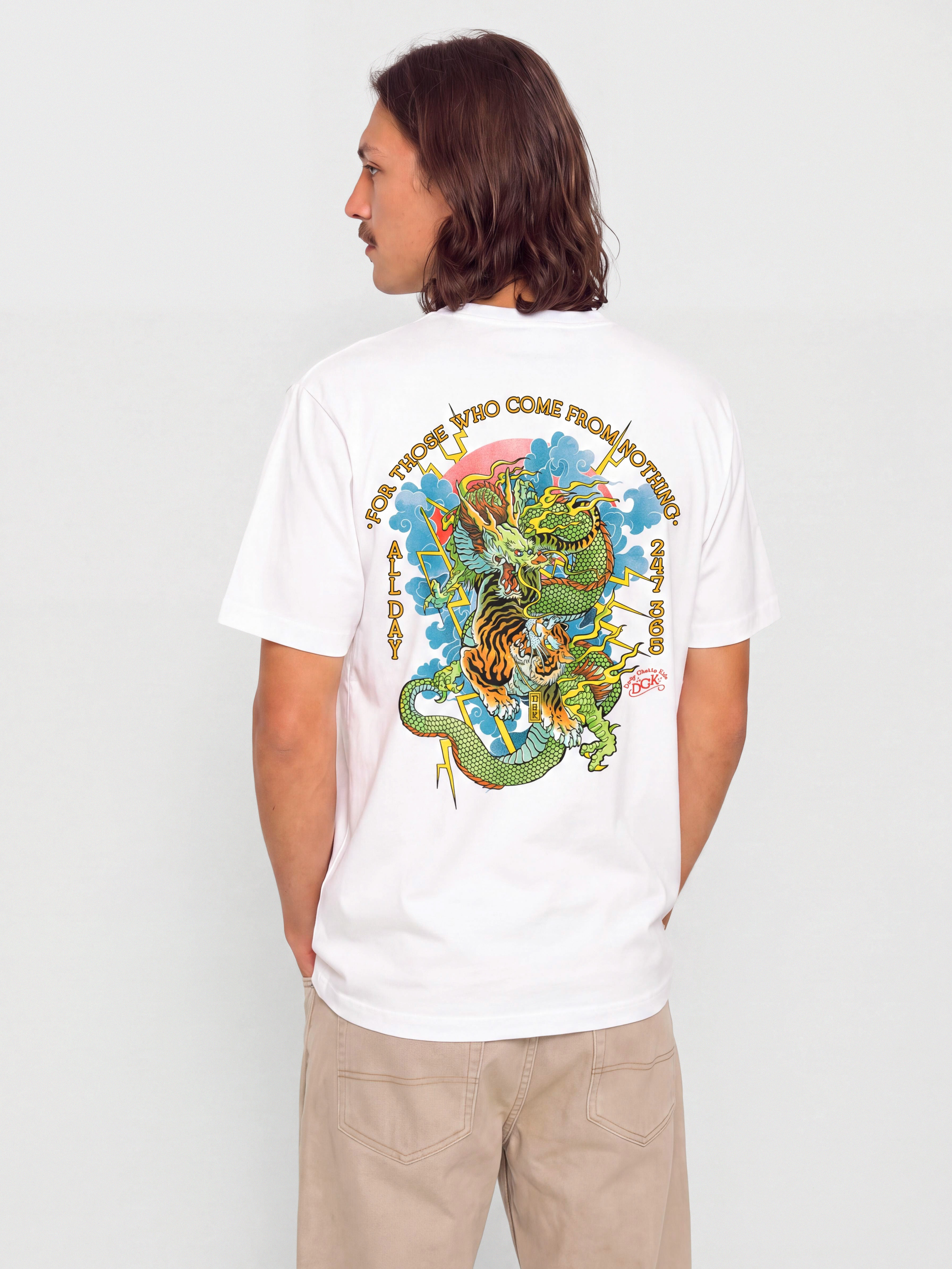 T-shirt DGK Battle (white)
