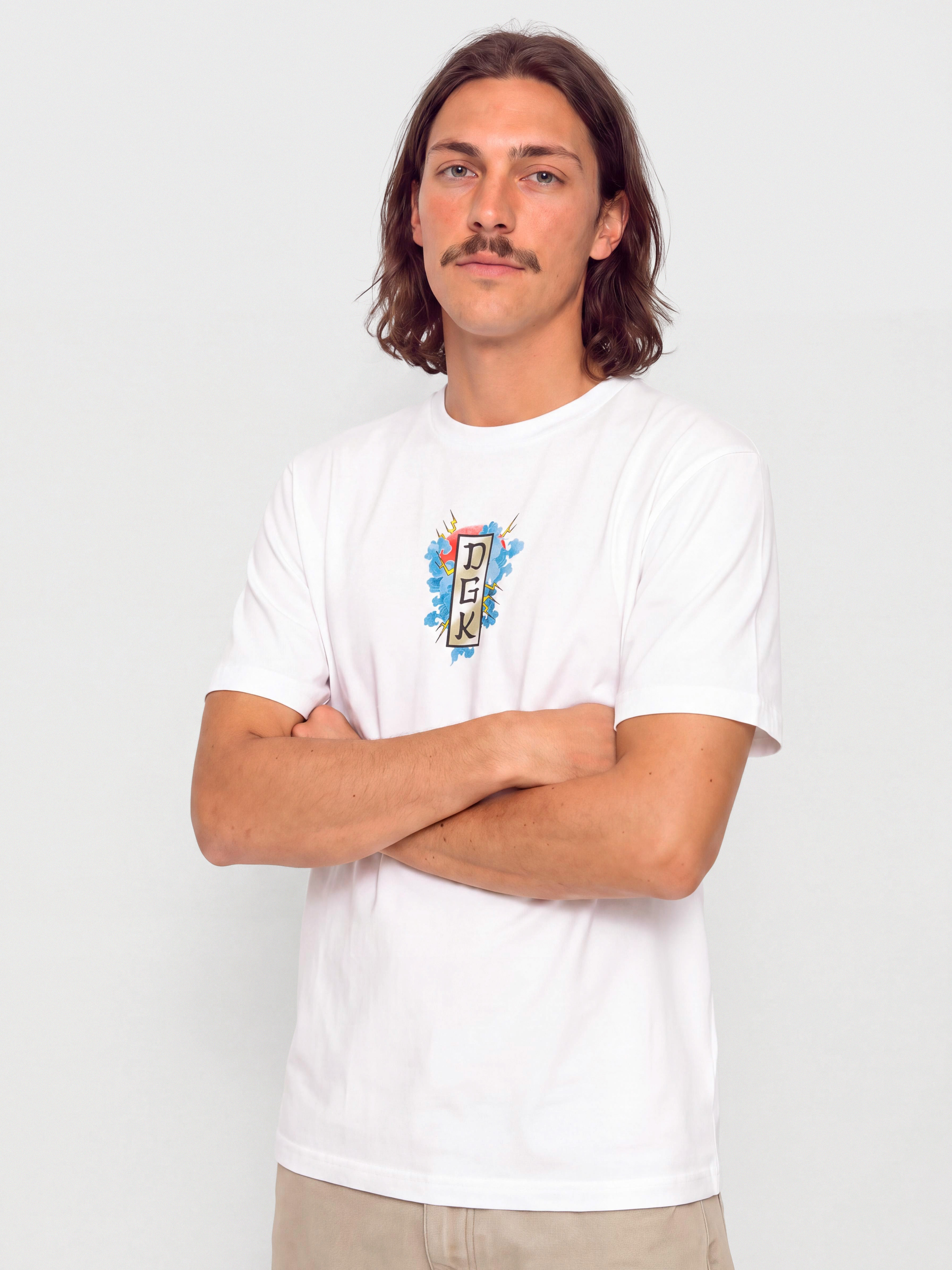 T-shirt DGK Battle (white)