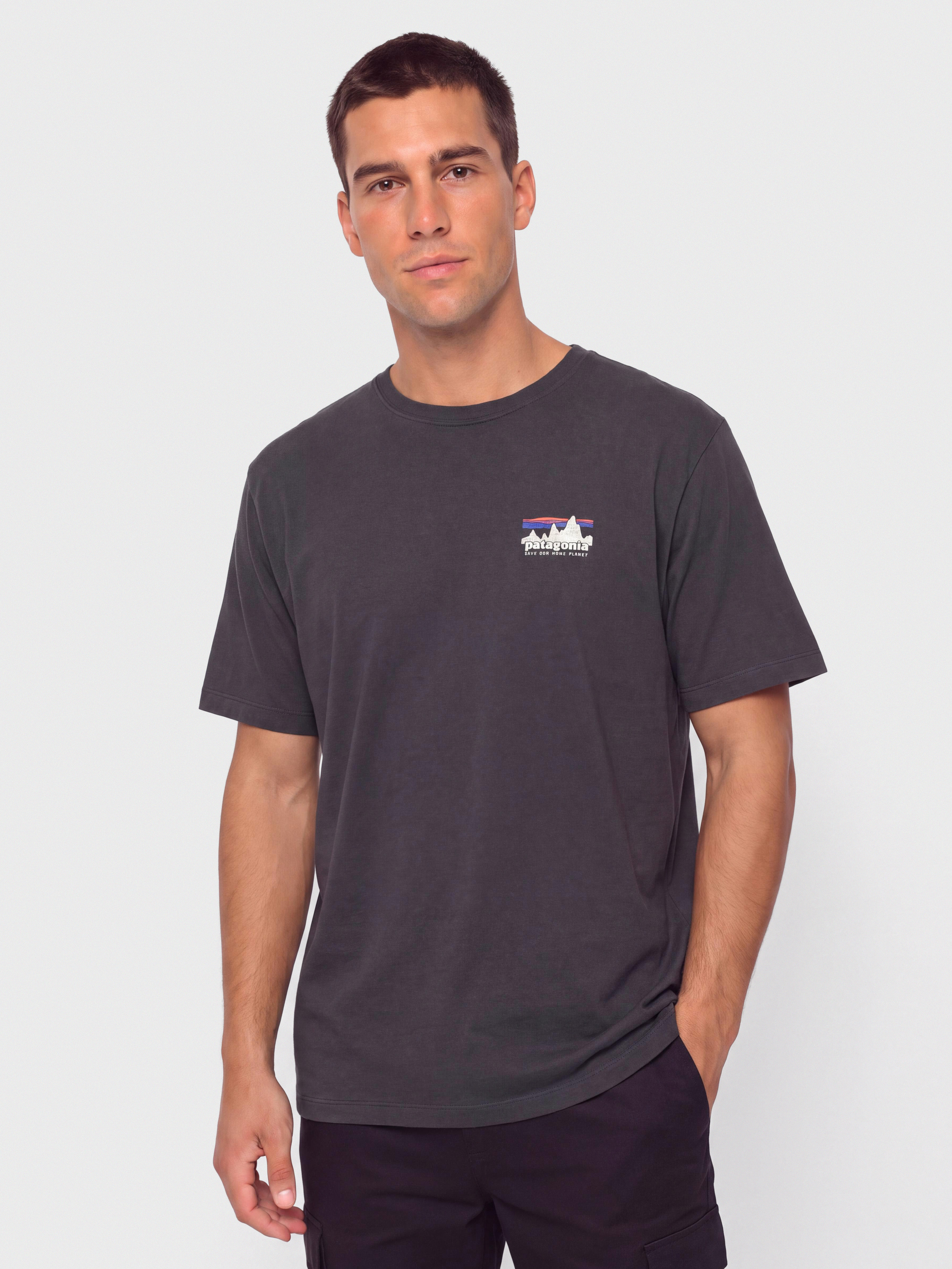 T-shirt Patagonia 73 Skyline (ink black)