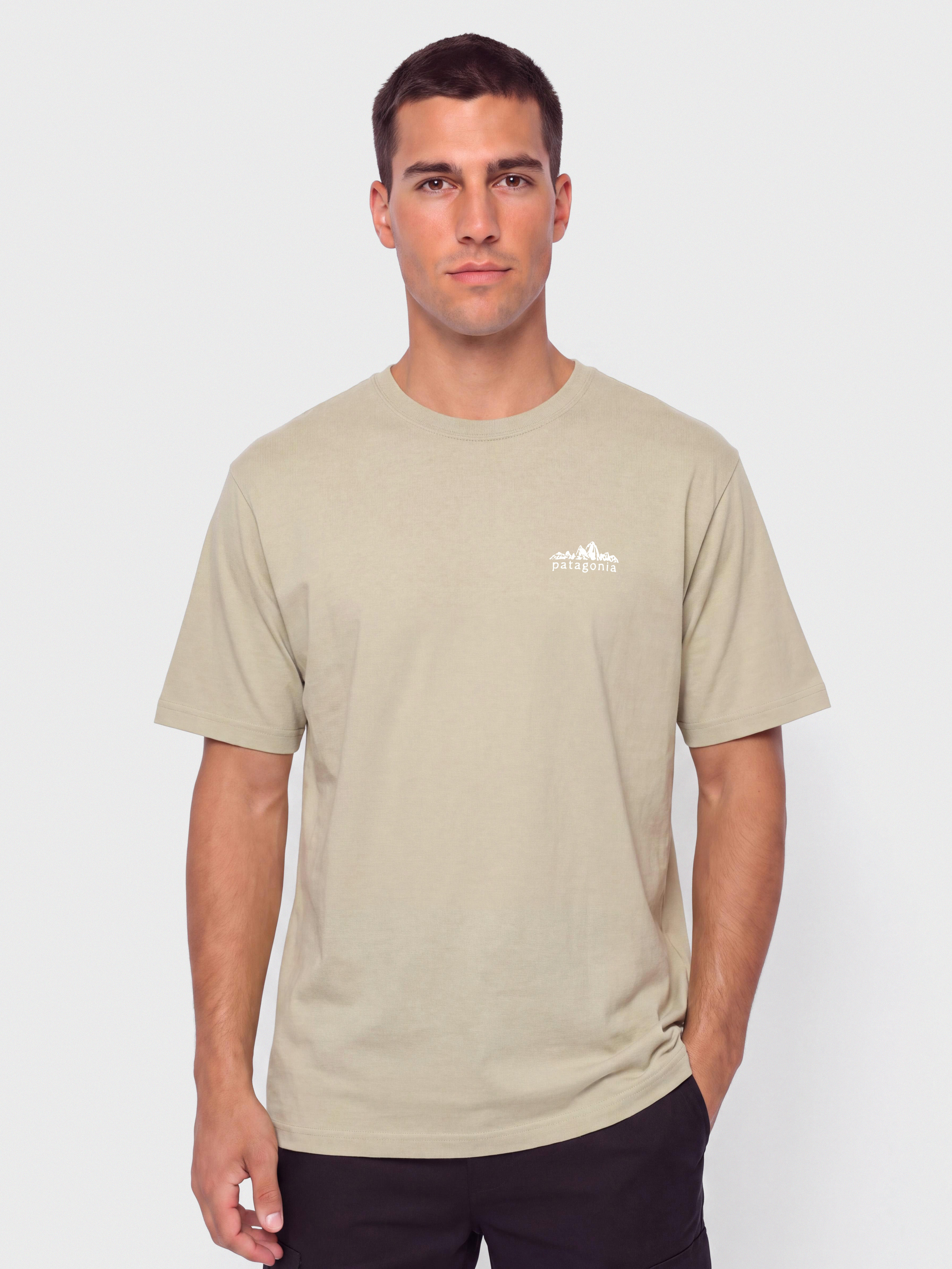 T-shirt Patagonia Fitz Roy Foothills (weathered stone)