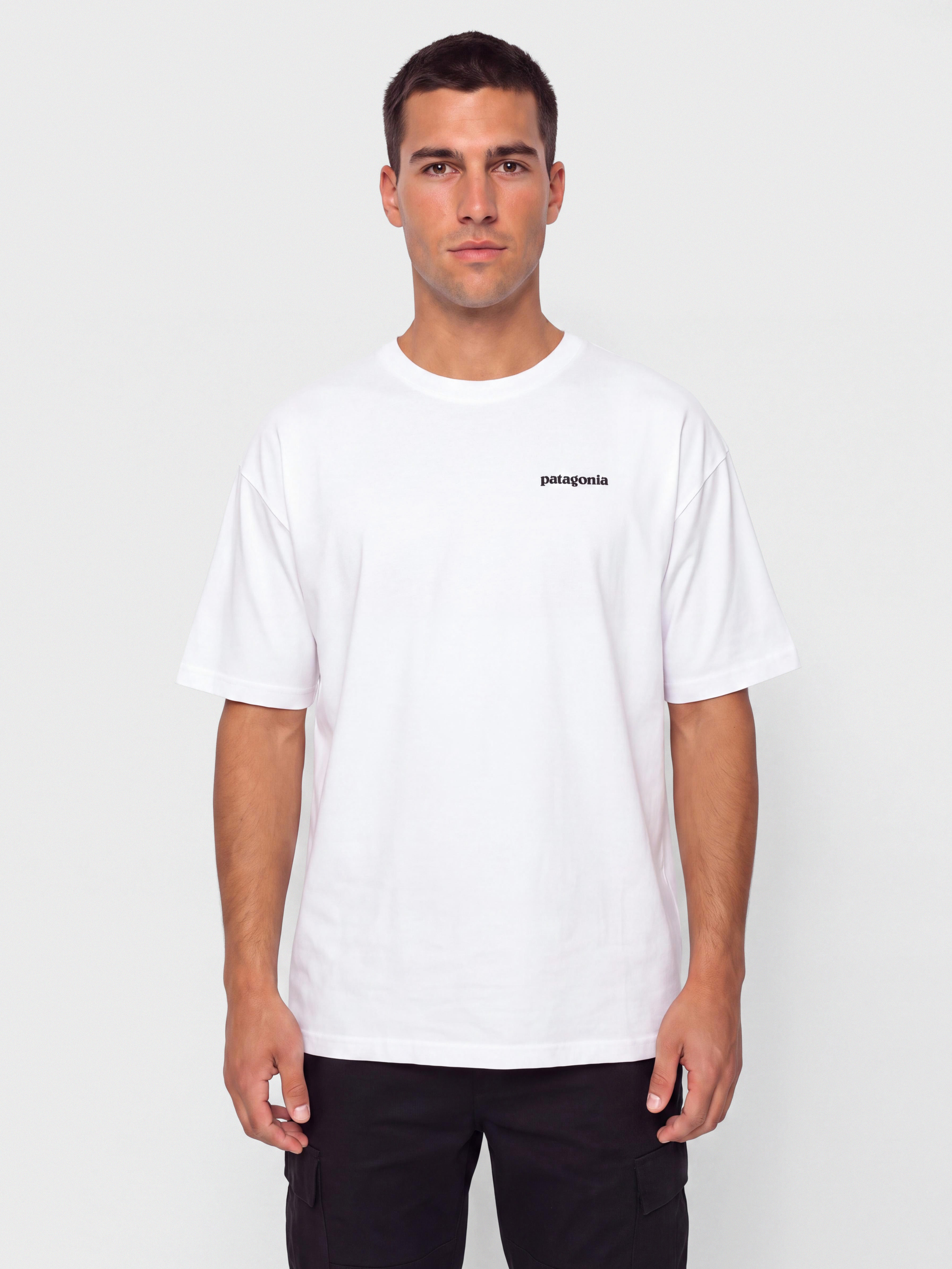 T-shirt Patagonia P6 Logo Responsibili (white)