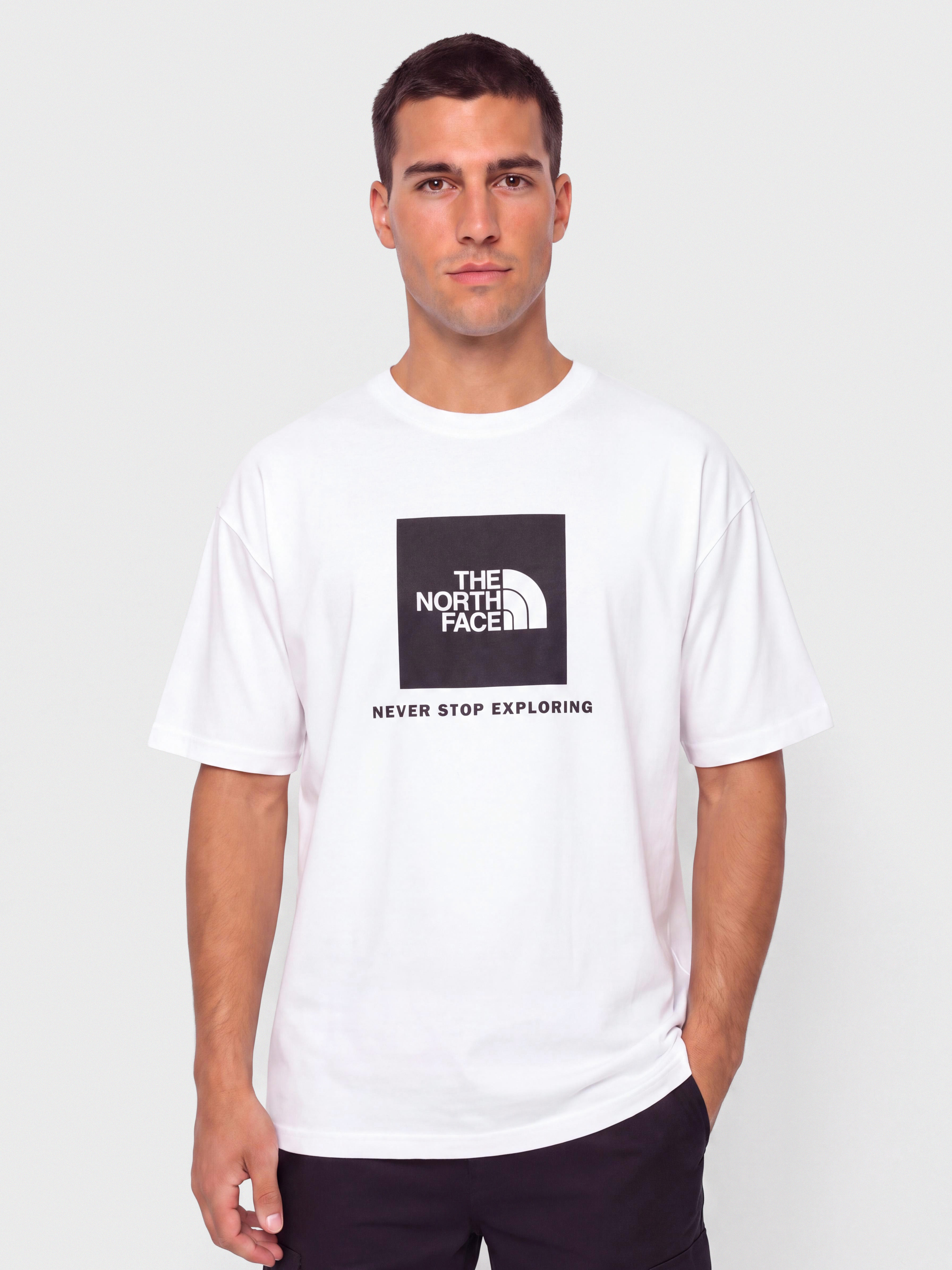 T-shirt The North Face Raglan Redbox (tnf white)
