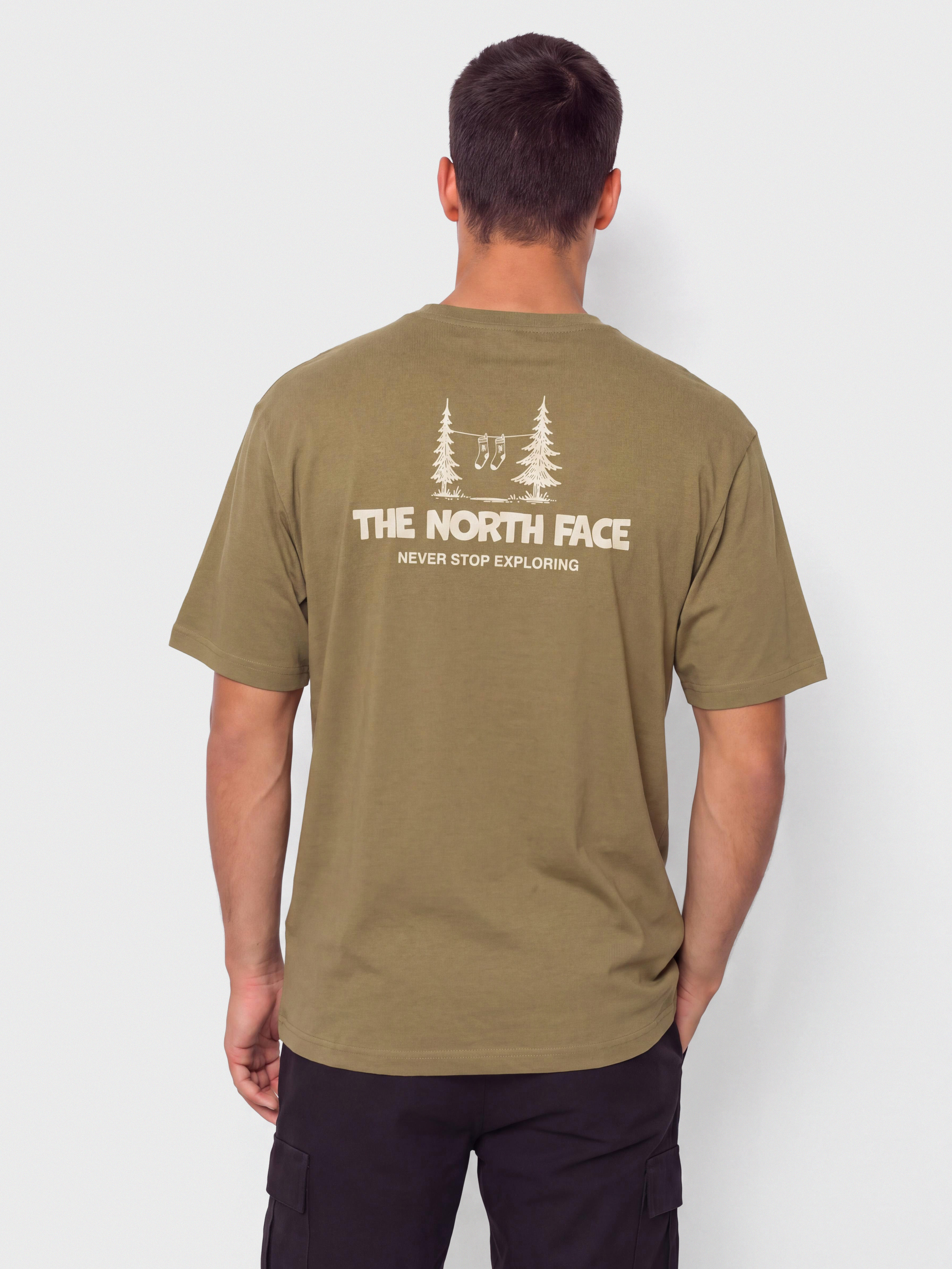 T-shirt The North Face Camping Relaxed (cedar)