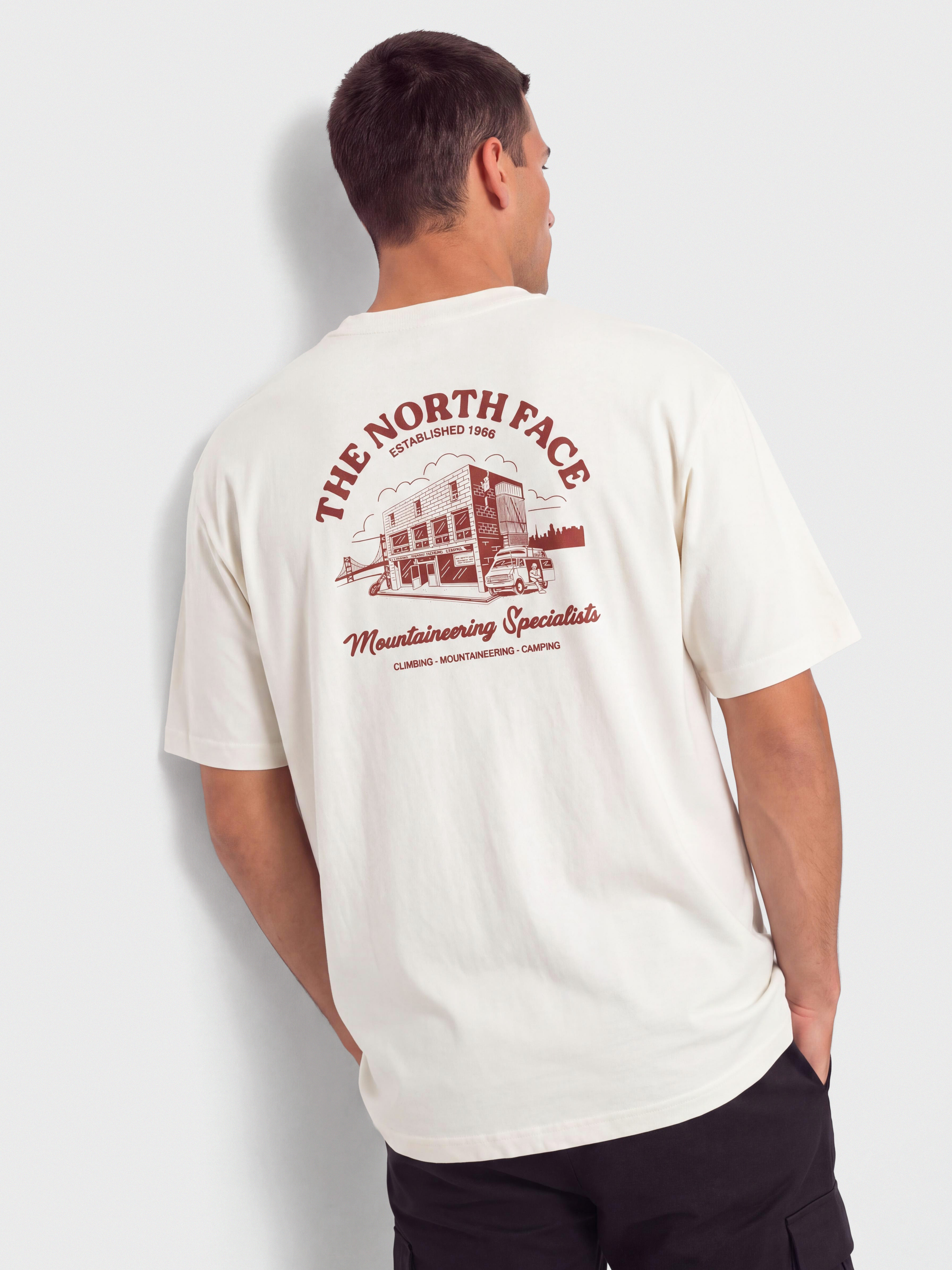 T-shirt The North Face Og Store Relaxed (white dune)