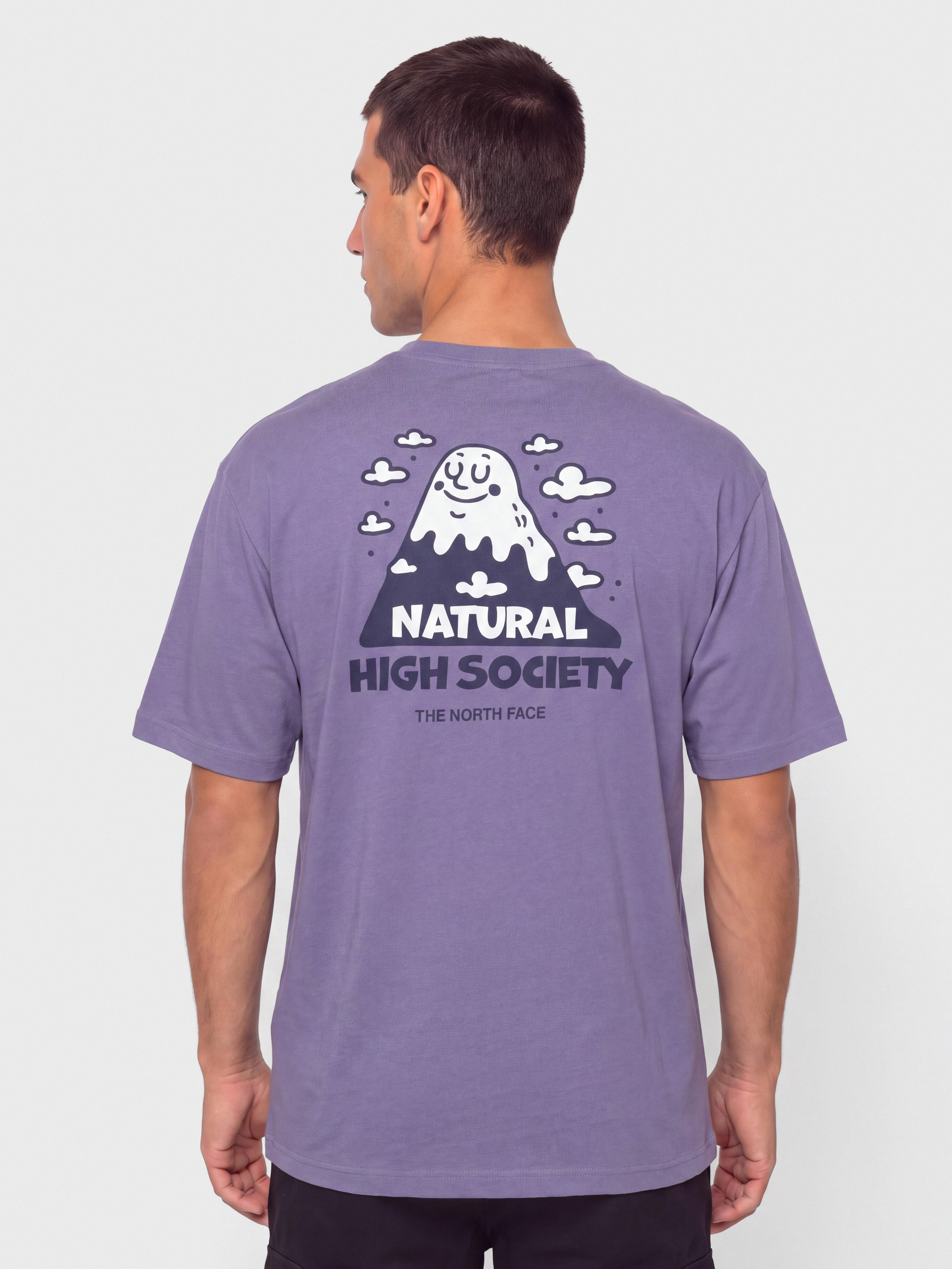 T-shirt The North Face Nat High Society Relaxed (grounded plum)