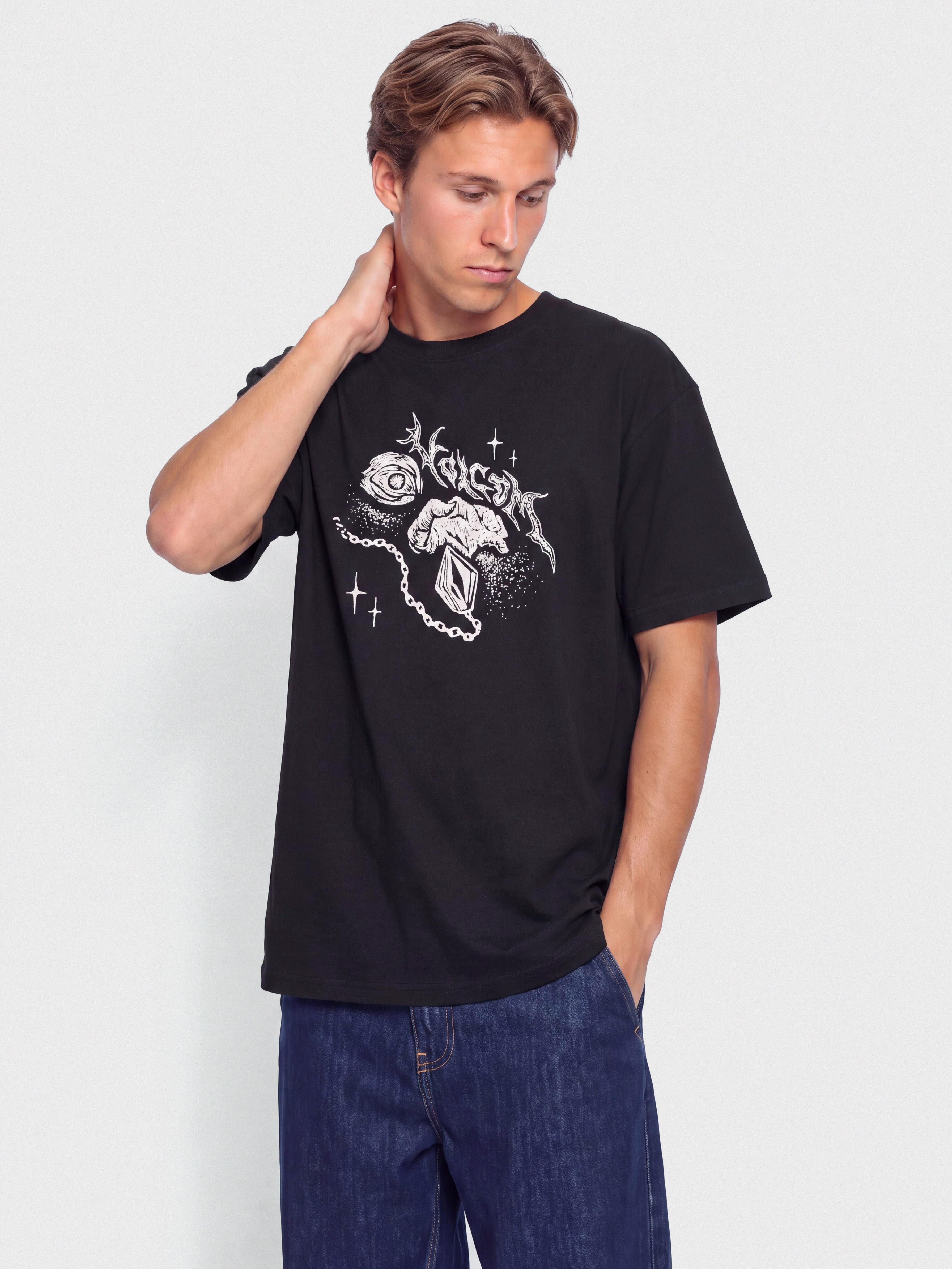 T-shirt Volcom Death Truction Lse (black)