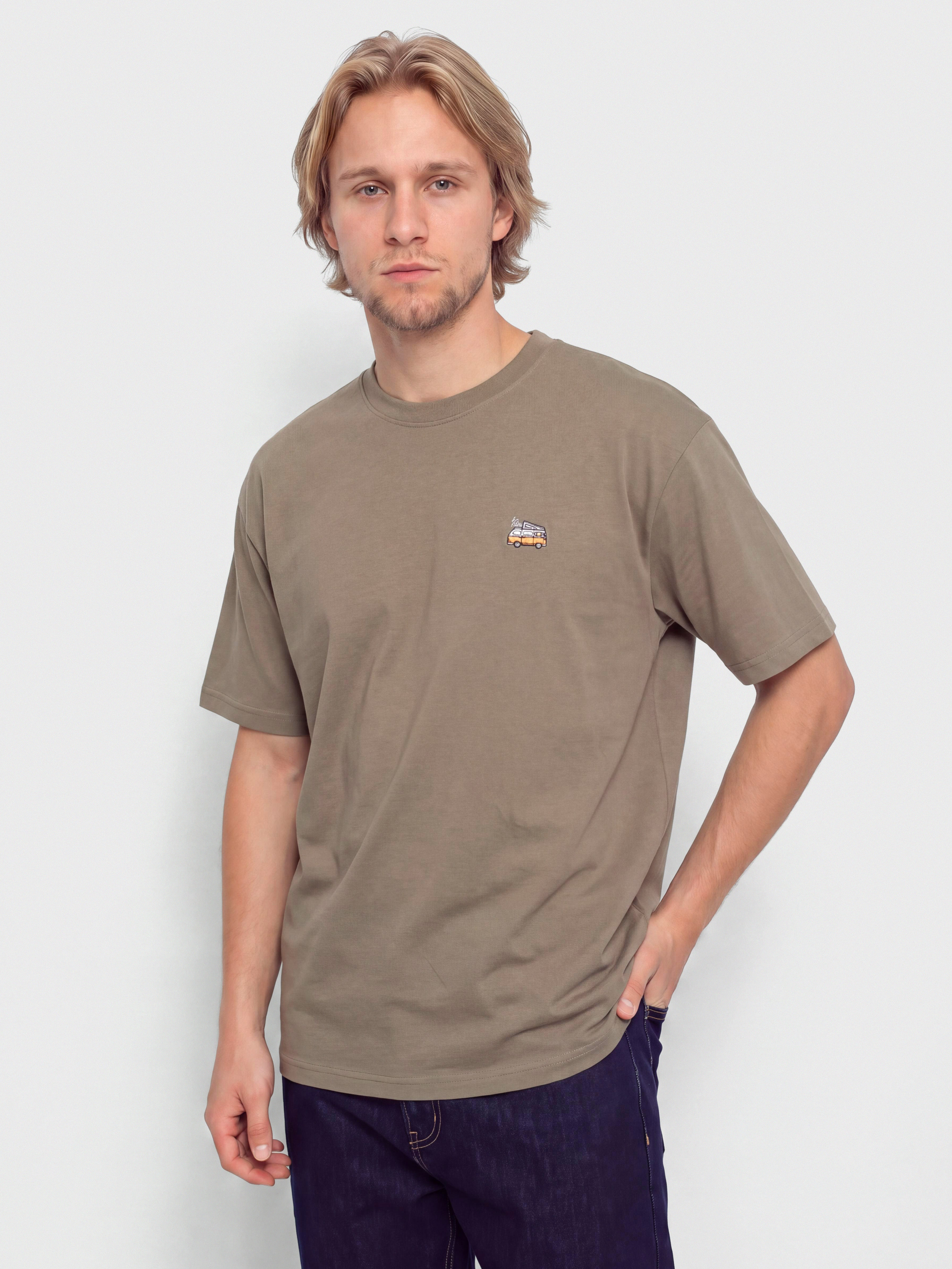 T-shirt Iriedaily Smokin Van (smokey olive)
