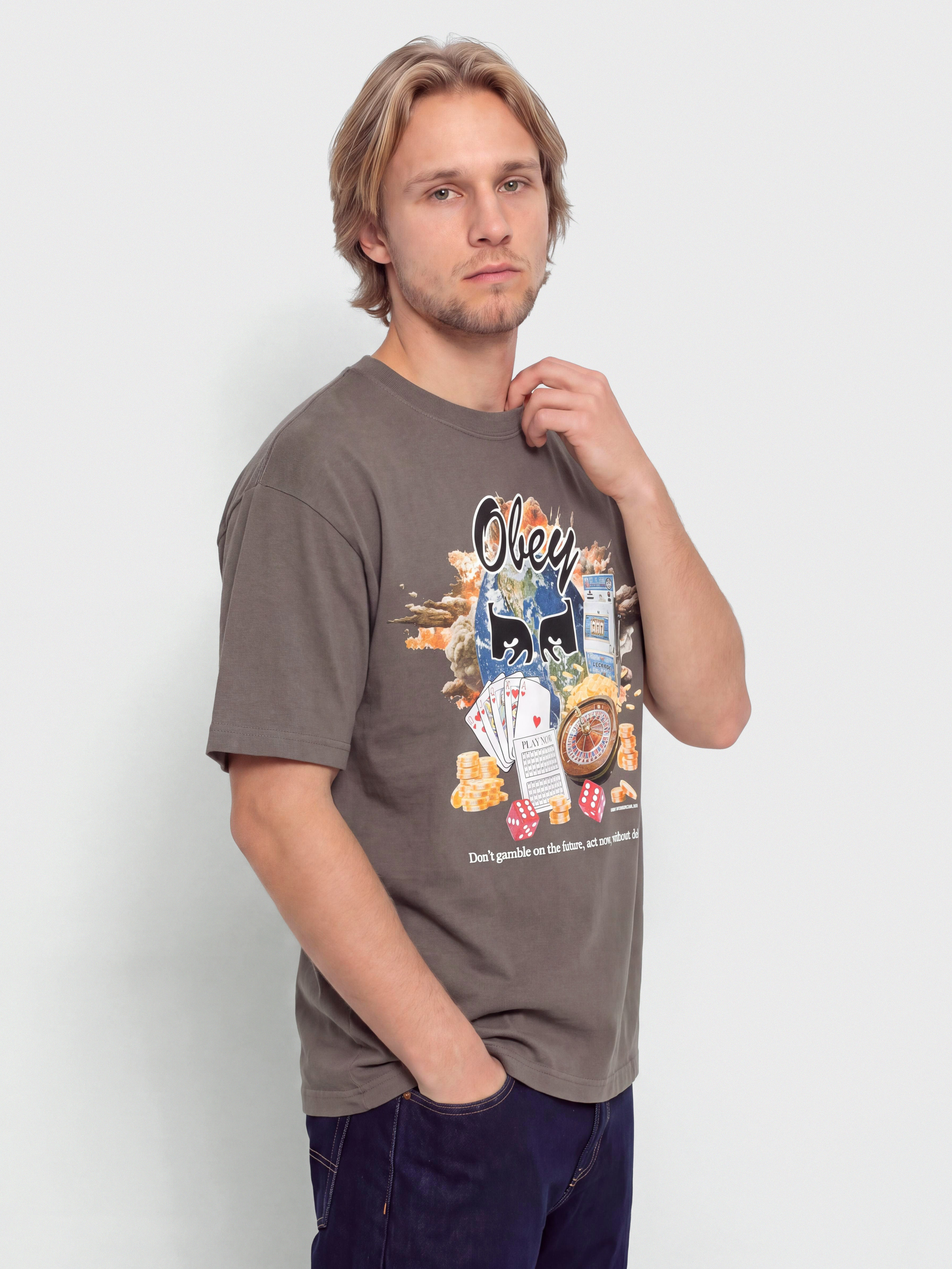 T-shirt OBEY Obey Act Now