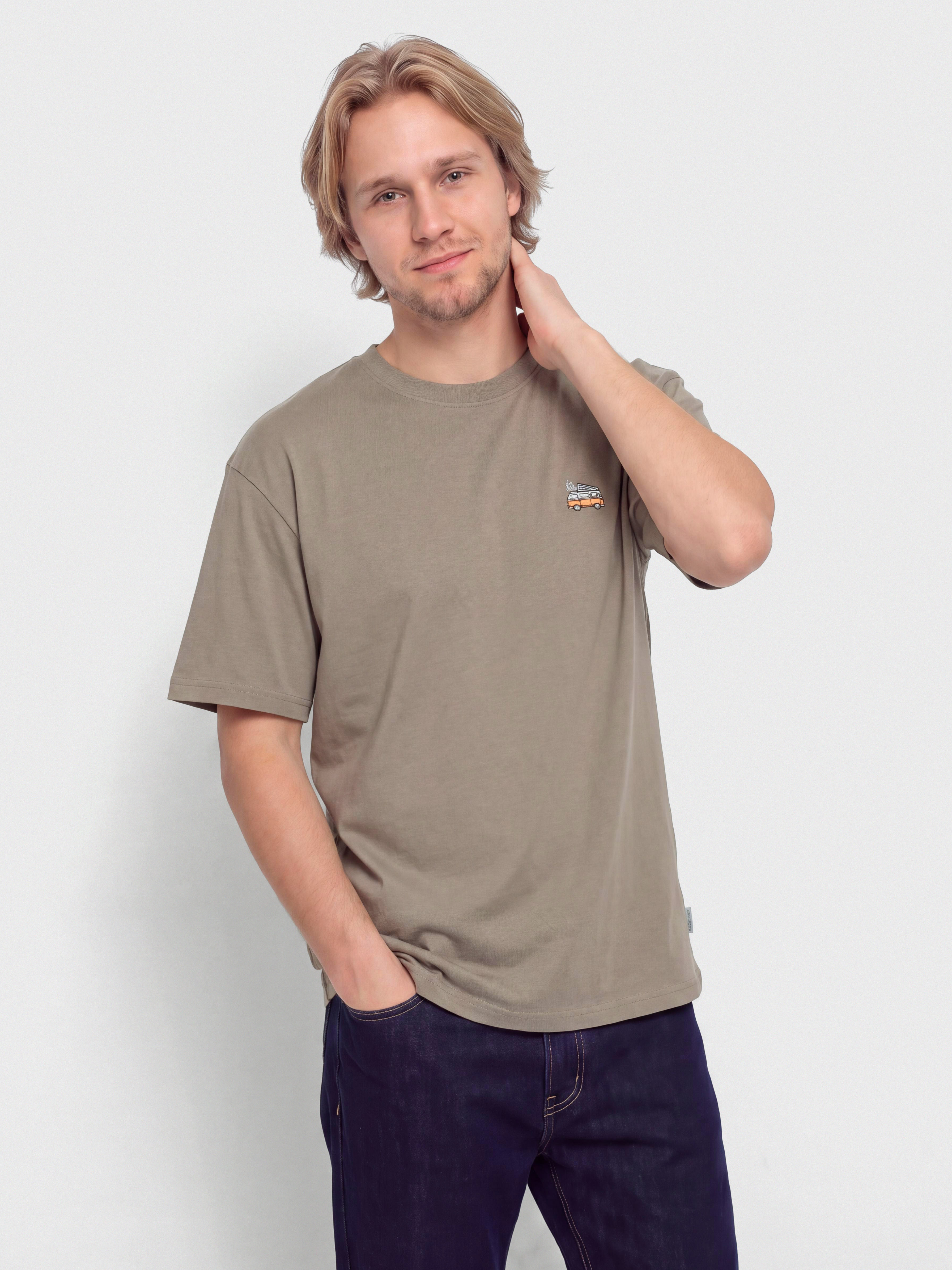 T-shirt Iriedaily Smokin Van (smokey olive)