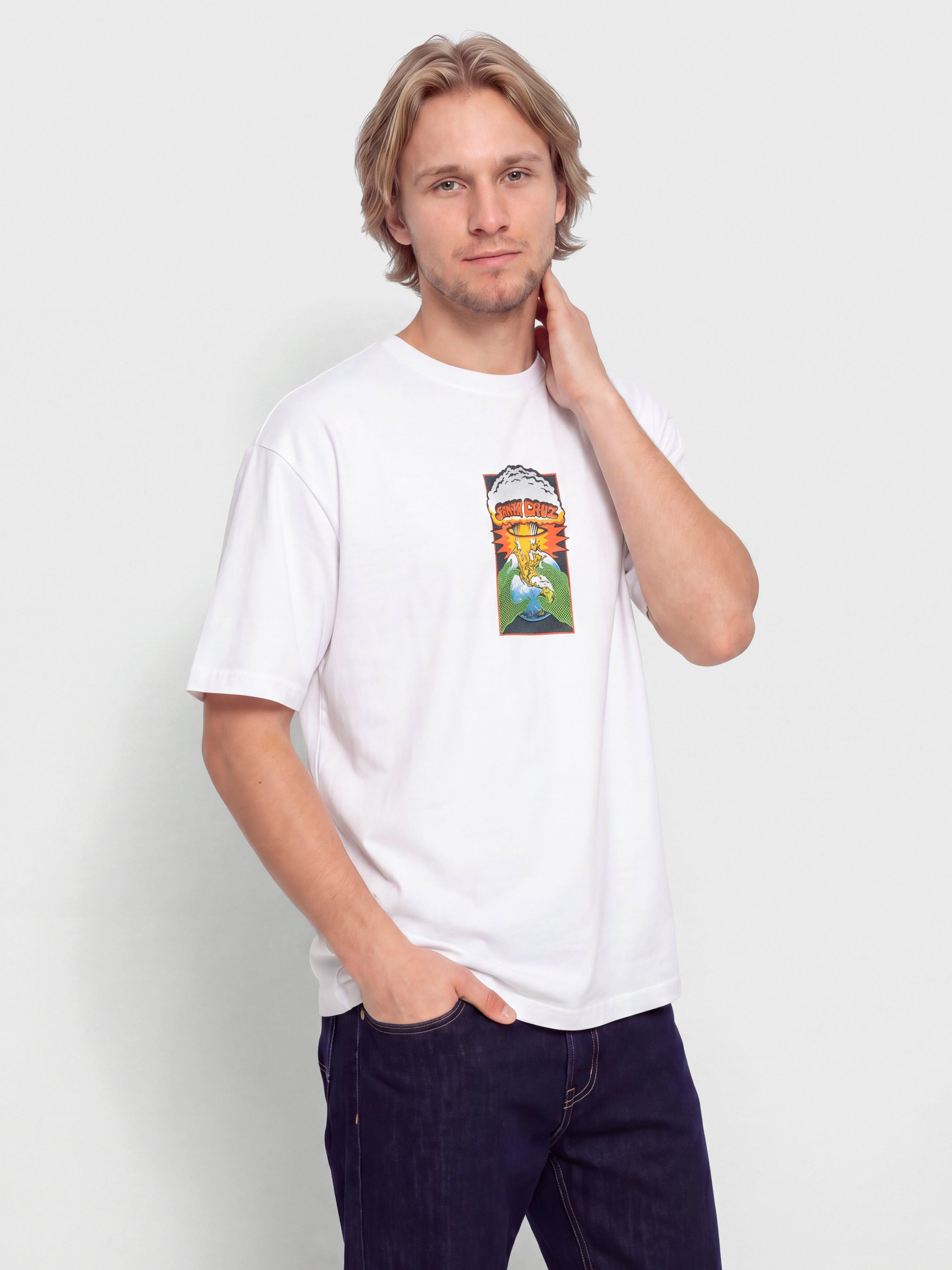 T-shirt Santa Cruz Kendall Eotw Front (white)