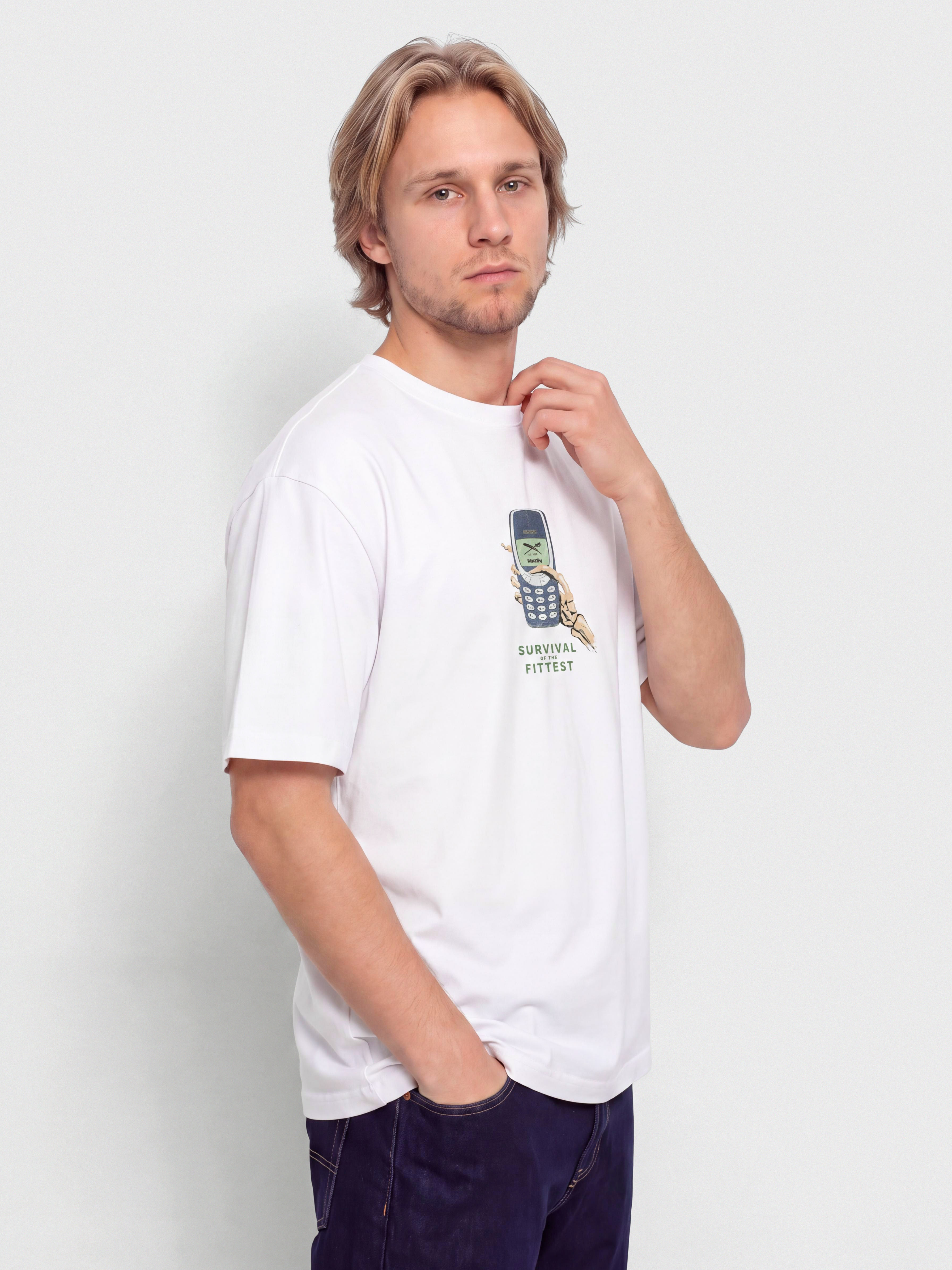 T-shirt Iriedaily The Fittest (white)