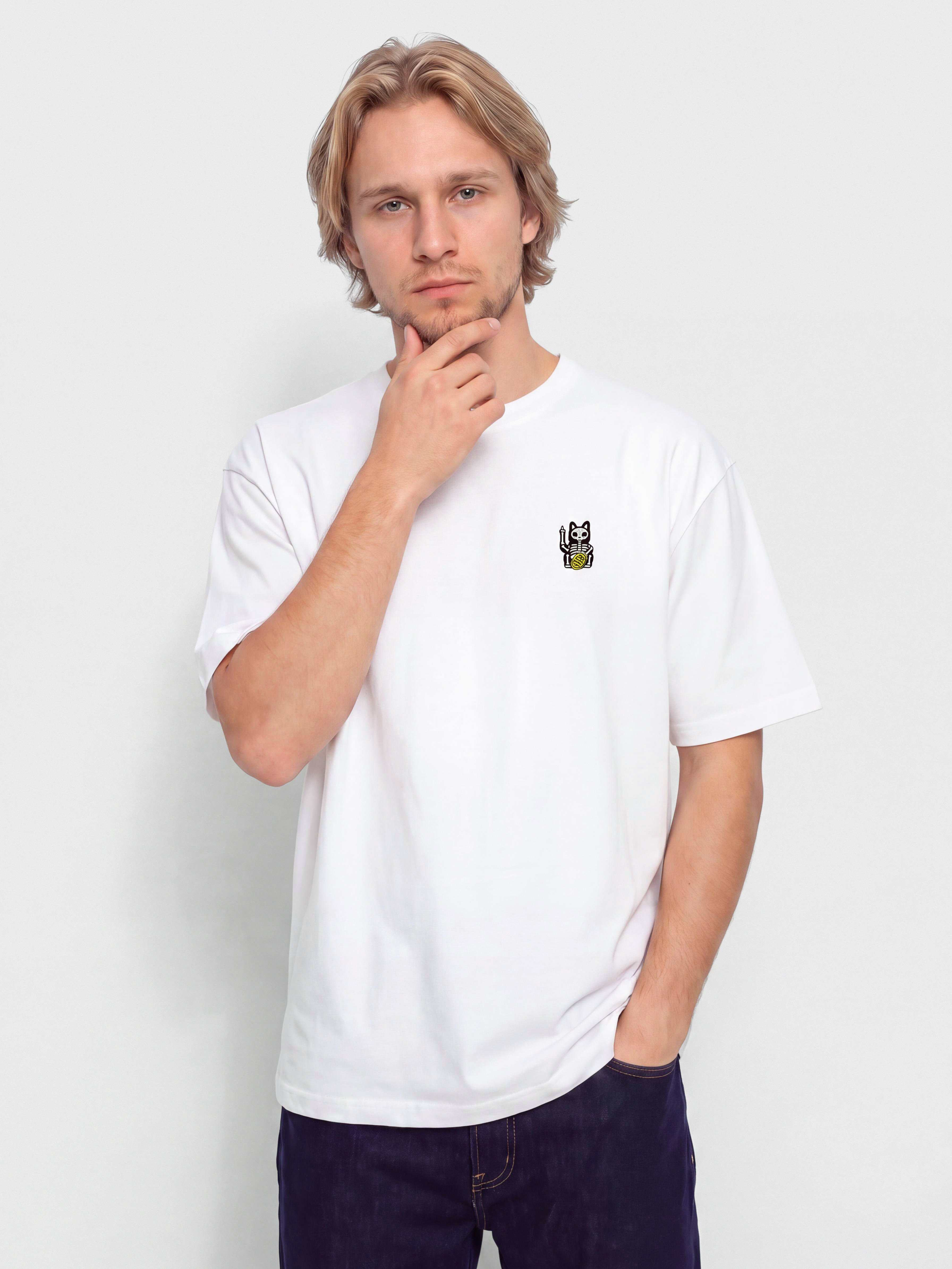 T-shirt Iriedaily Bone Cat