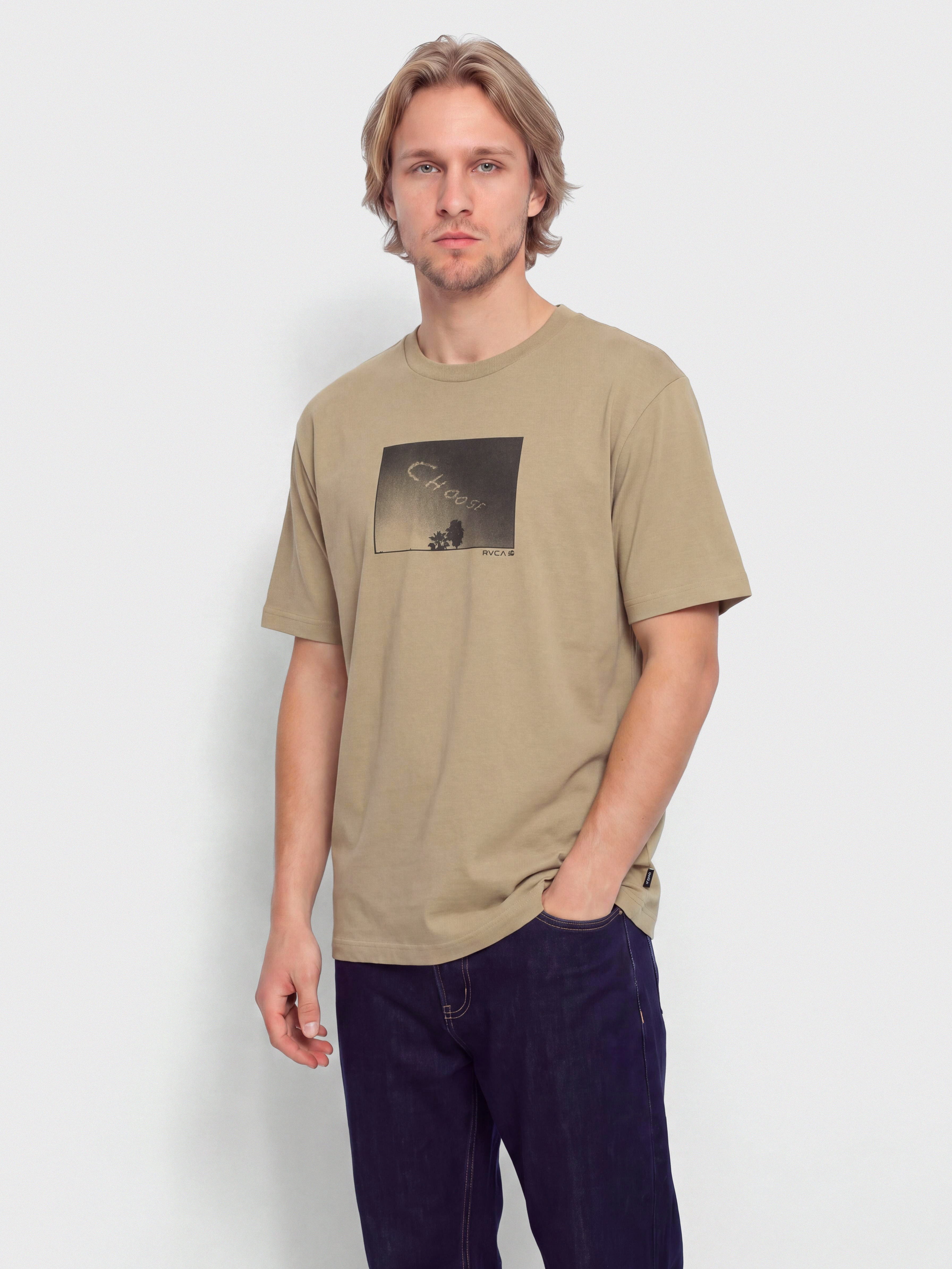 T-shirt RVCA Choose (tobacco)