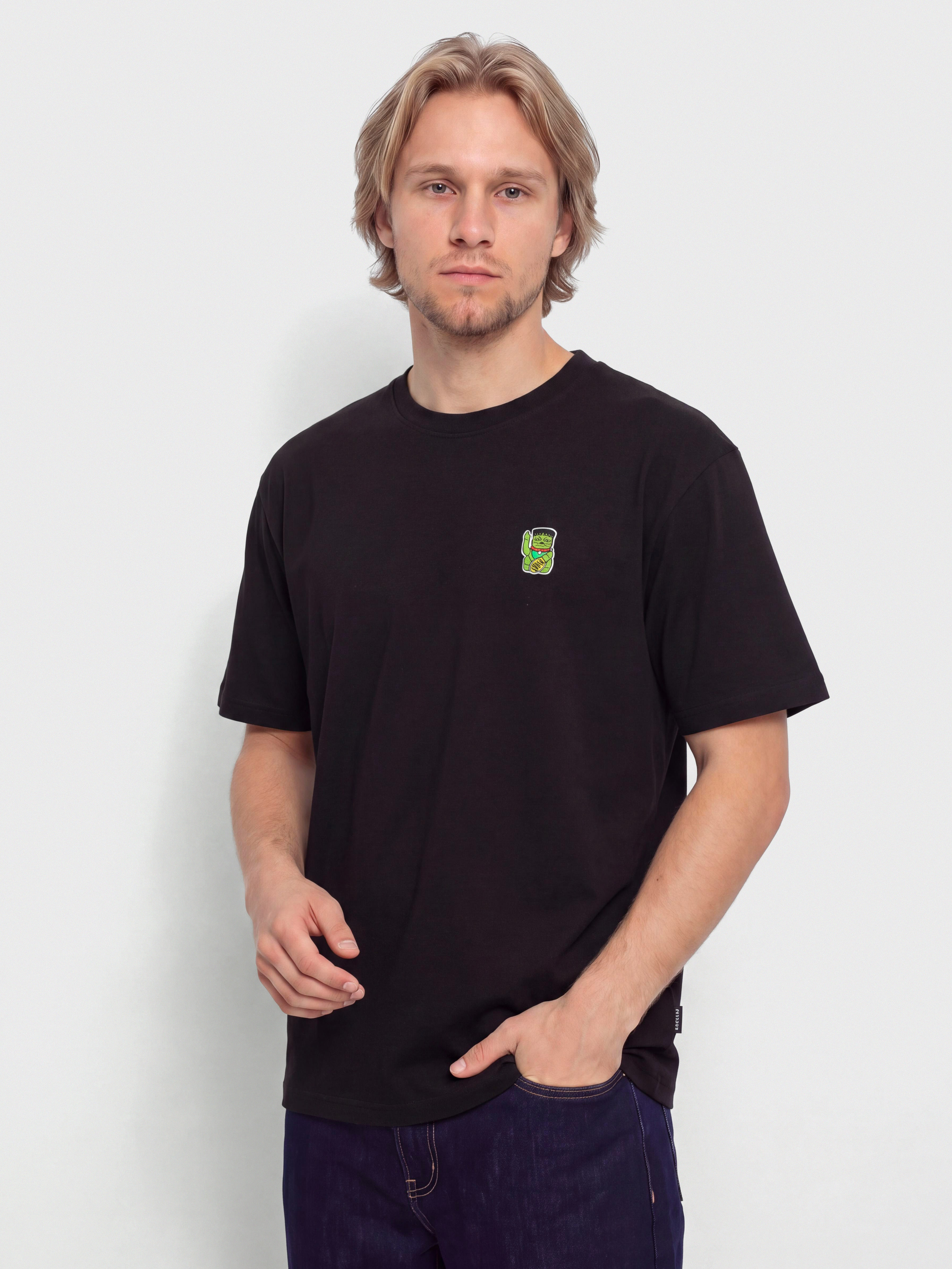 T-shirt Iriedaily Franken Cat (black)