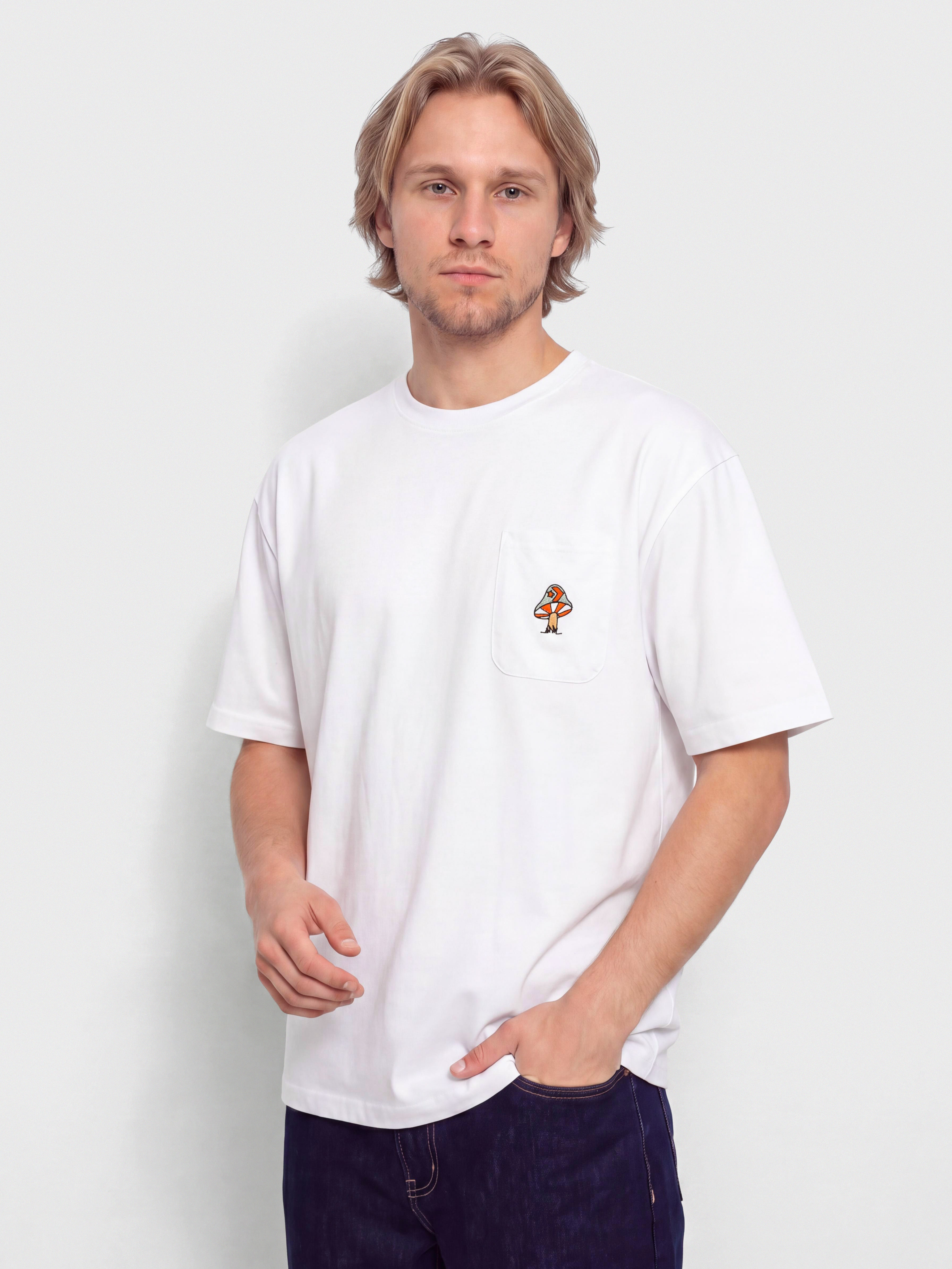 T-shirt Converse Mushroom Star Chevron (optical white)