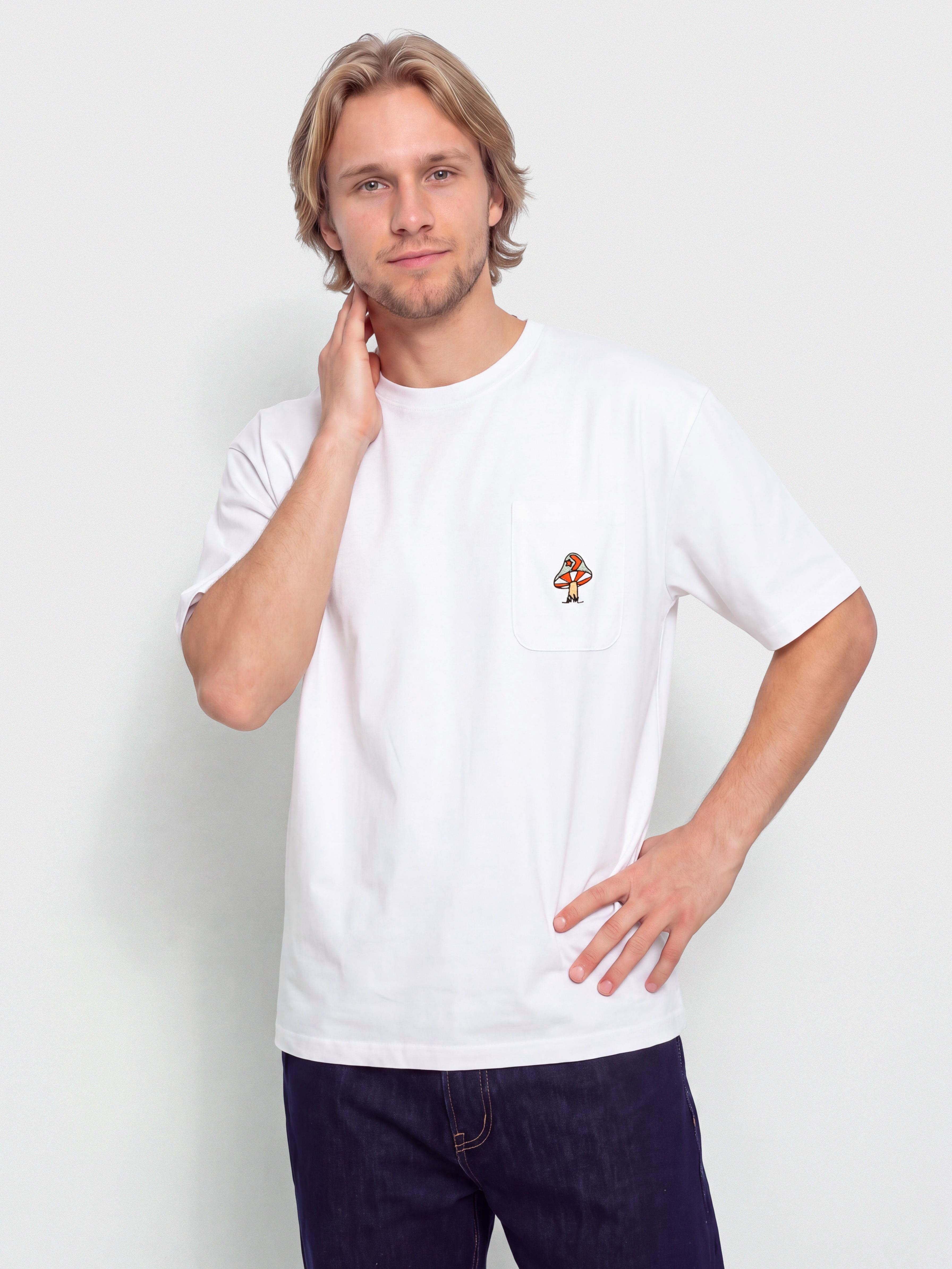 T-shirt Converse Mushroom Star Chevron (optical white)