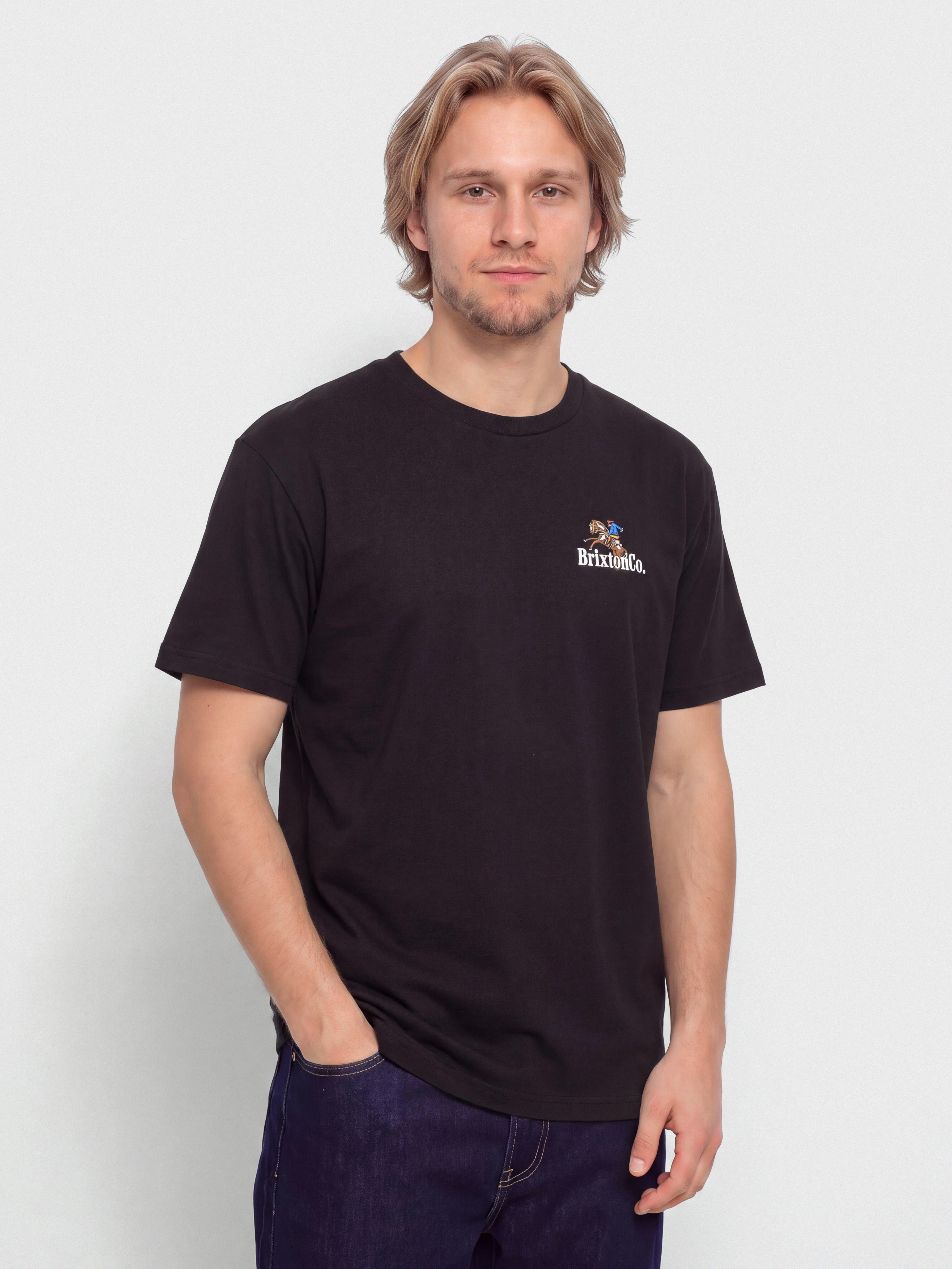 T-shirt Brixton Inwood Stt (black)