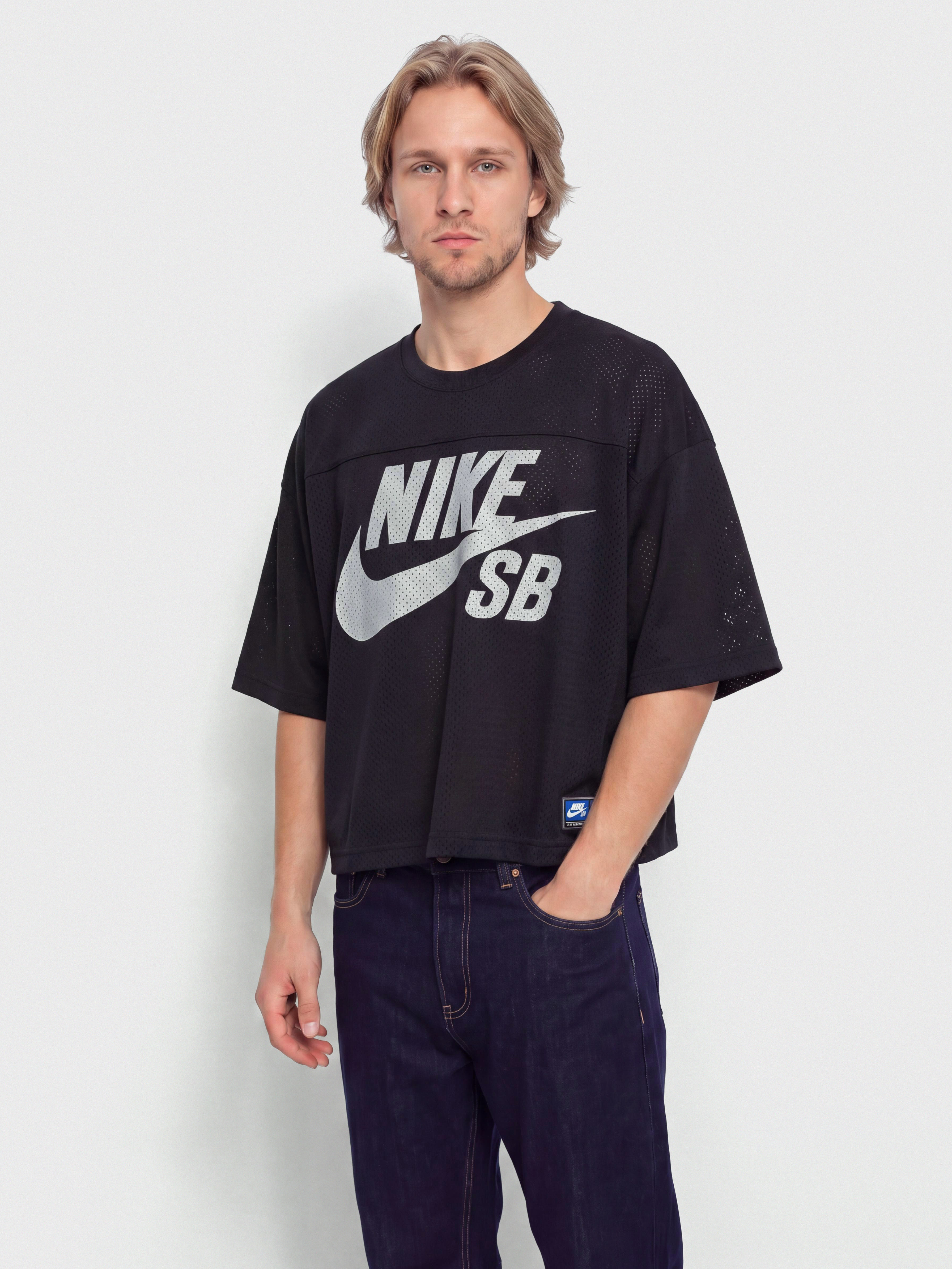 T-shirt Nike SB Gfx Mesh (black)