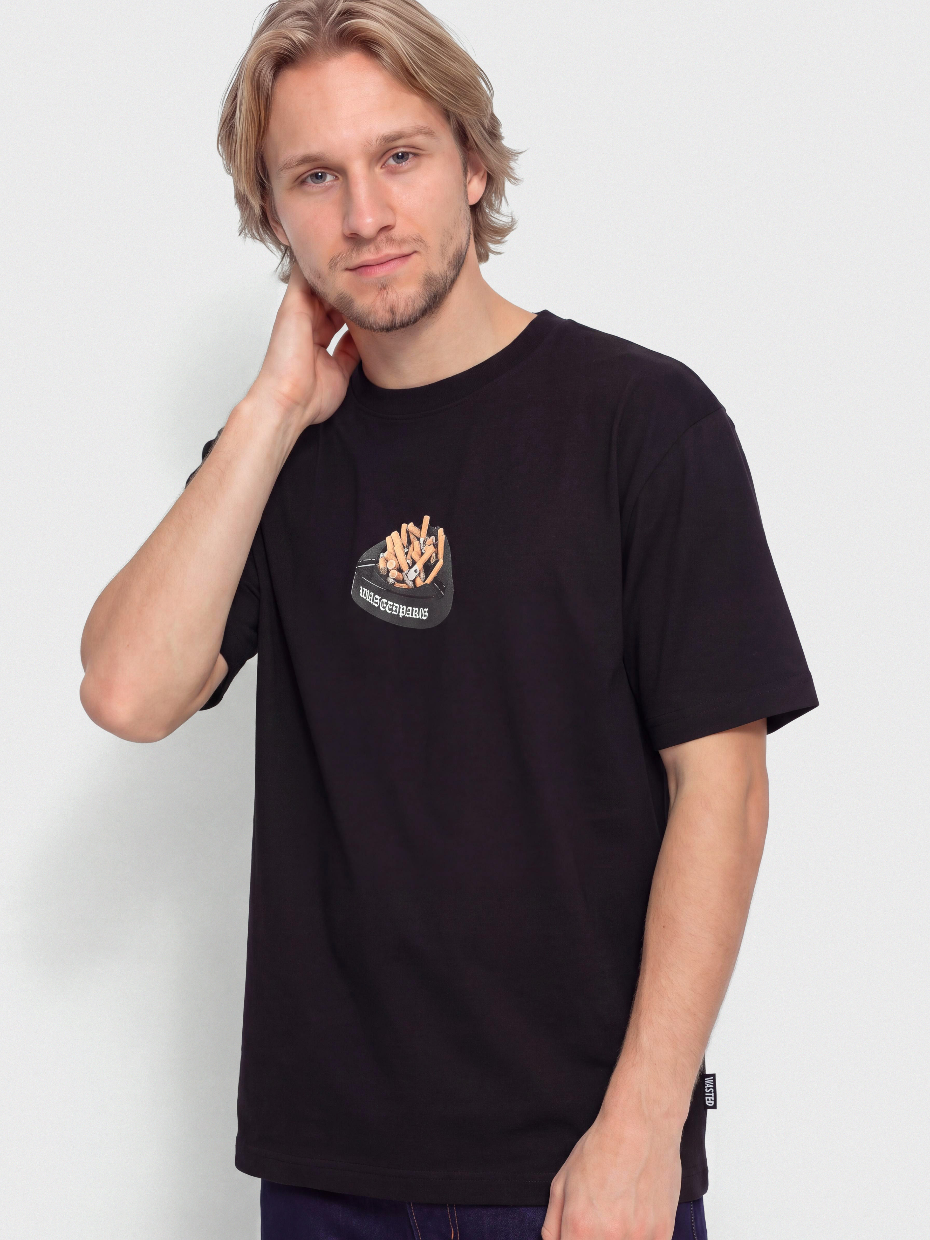 T-shirt Wasted Paris Ashtray (black)
