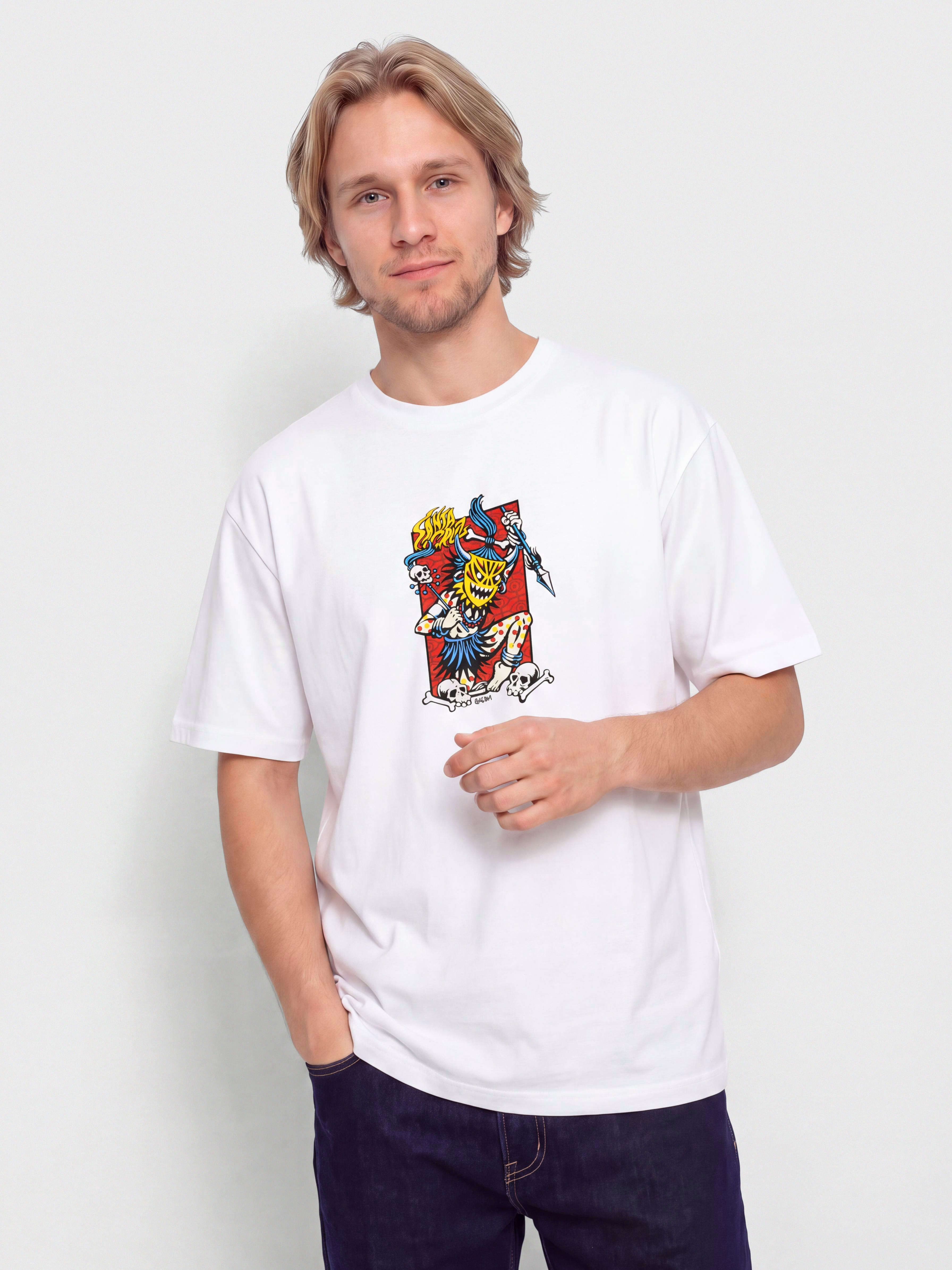 T-shirt Santa Cruz Salba Voodoo Frame Front (white)