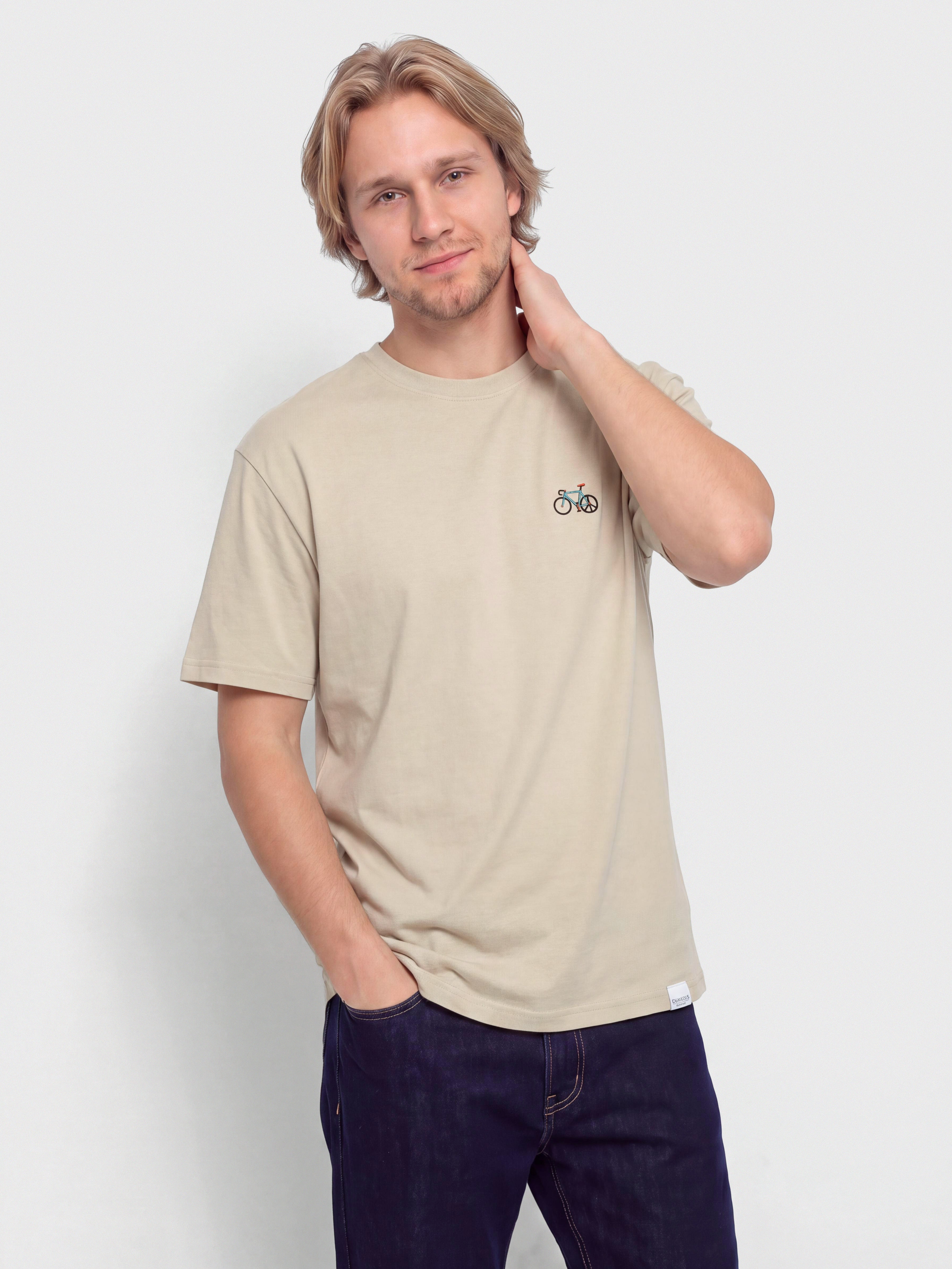 T-shirt Iriedaily Peaceride Emb (sandstone)
