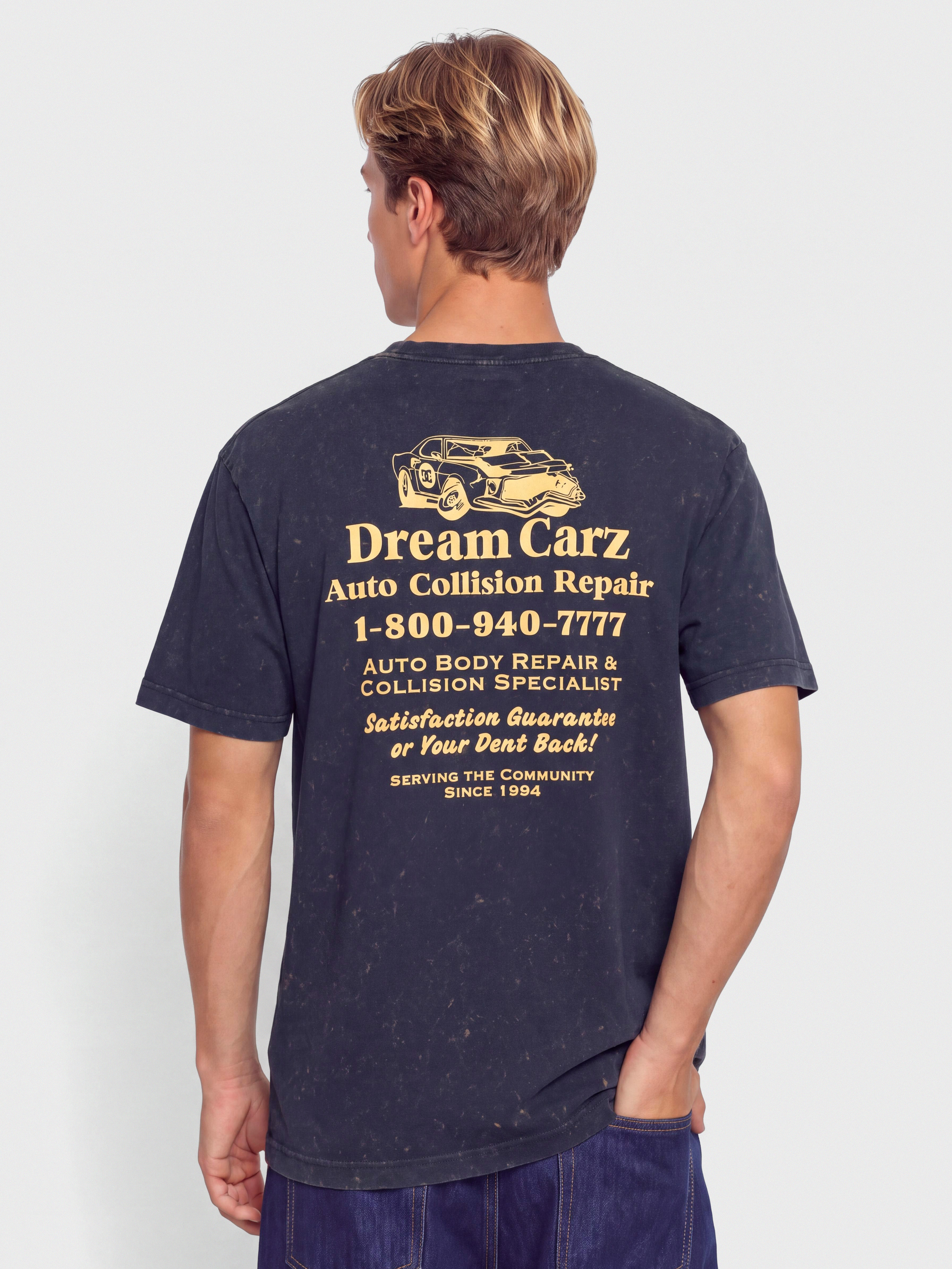 T-shirt DC Fix Up (dress blues rain wash)