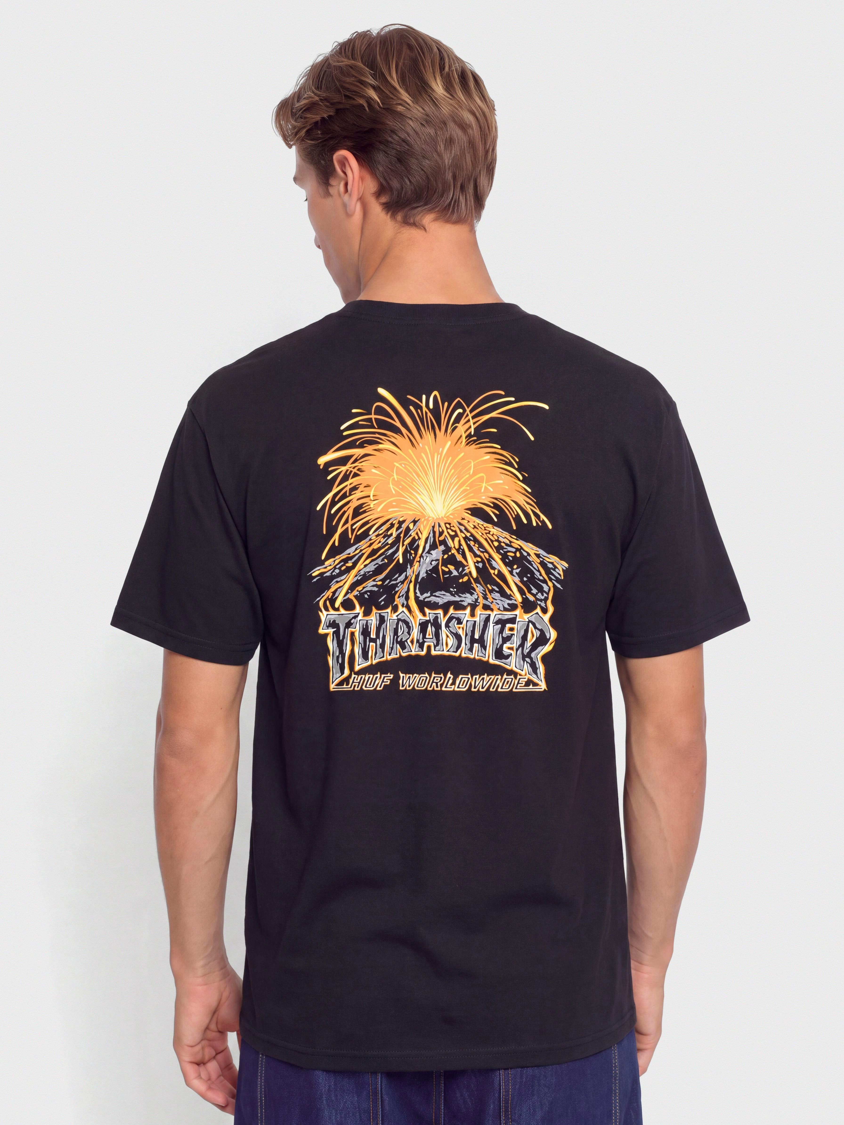 T-shirt HUF X Thrasher Meltdown