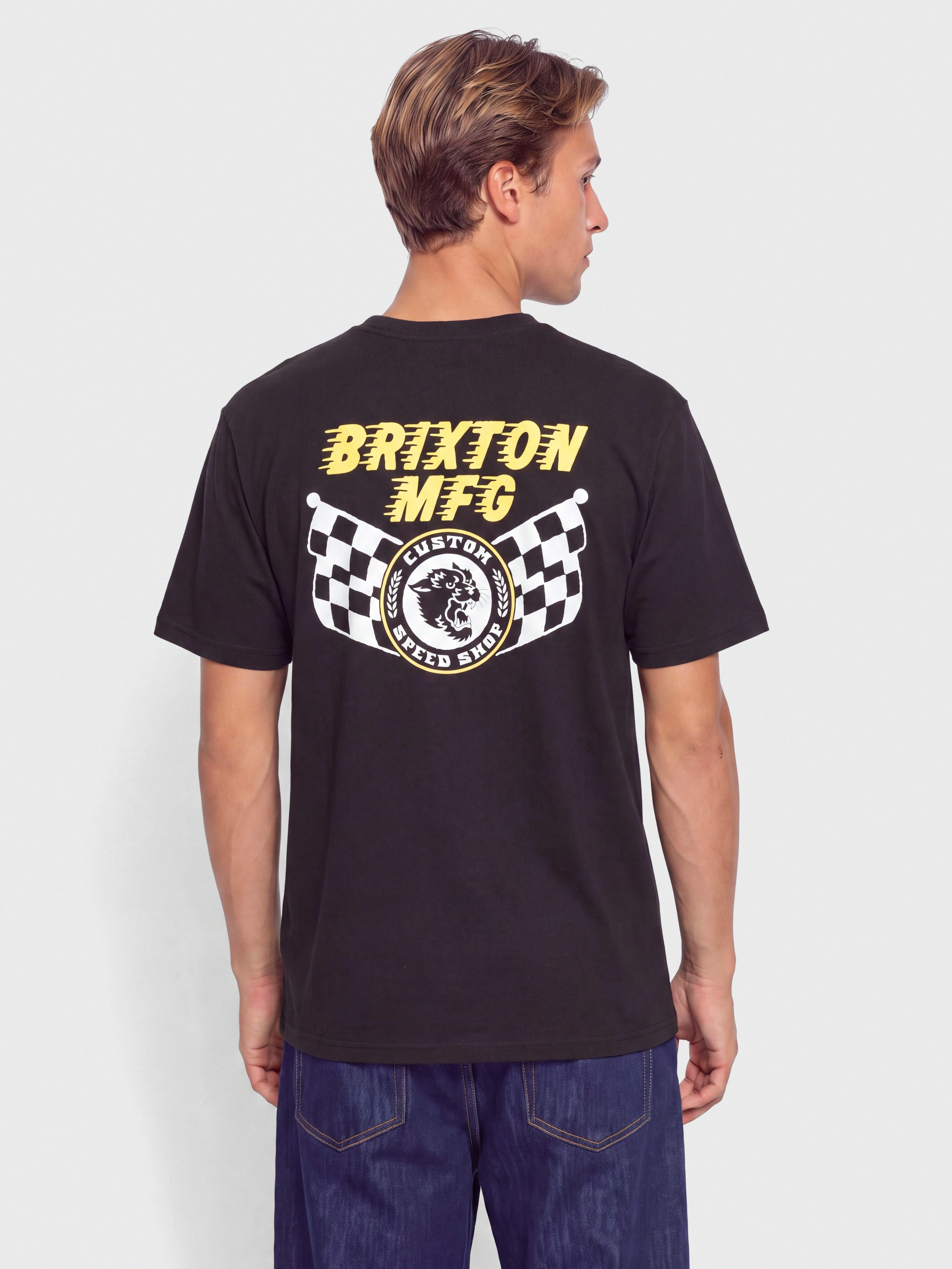 T-shirt Brixton Dunbar Stt (black)