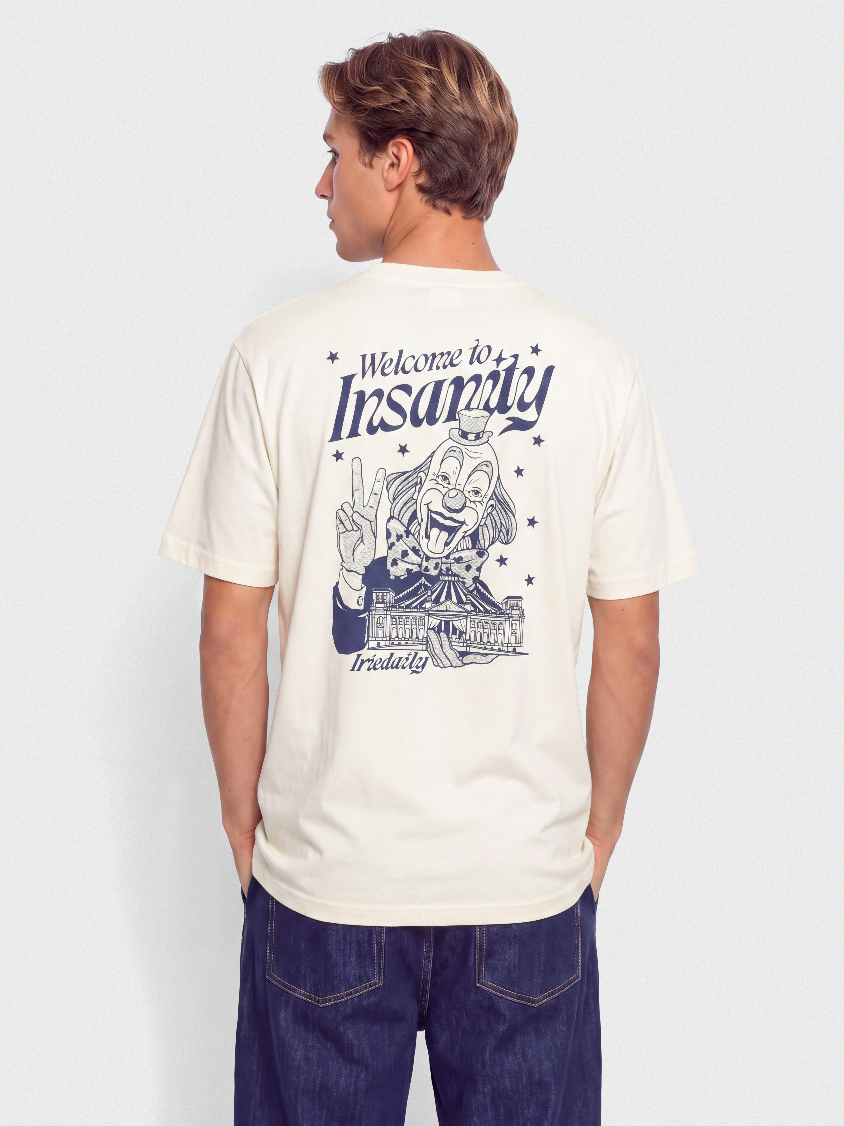 T-shirt Iriedaily Clownsanity (undyed)