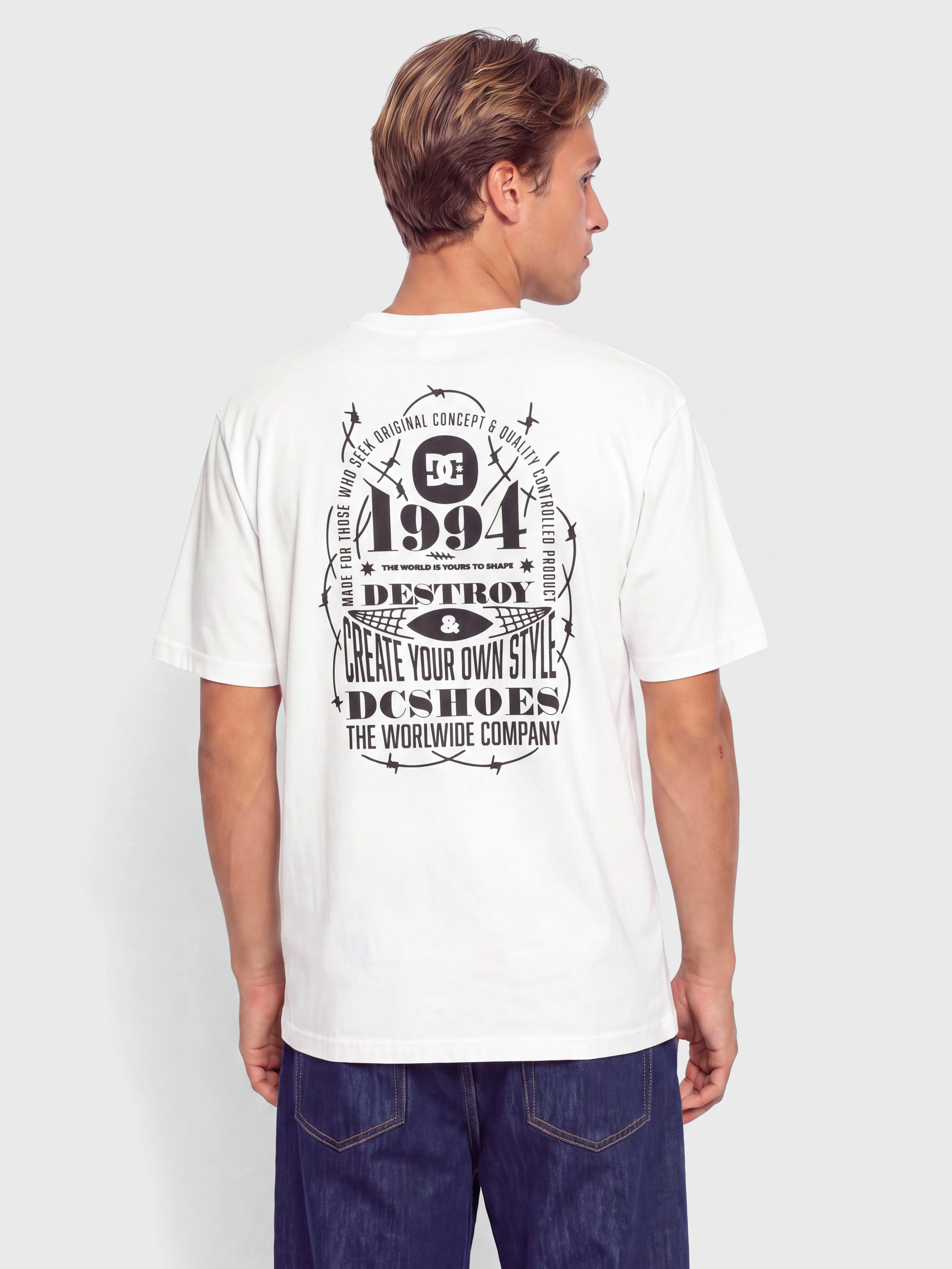 T-shirt DC Shape Or Destroy (white)