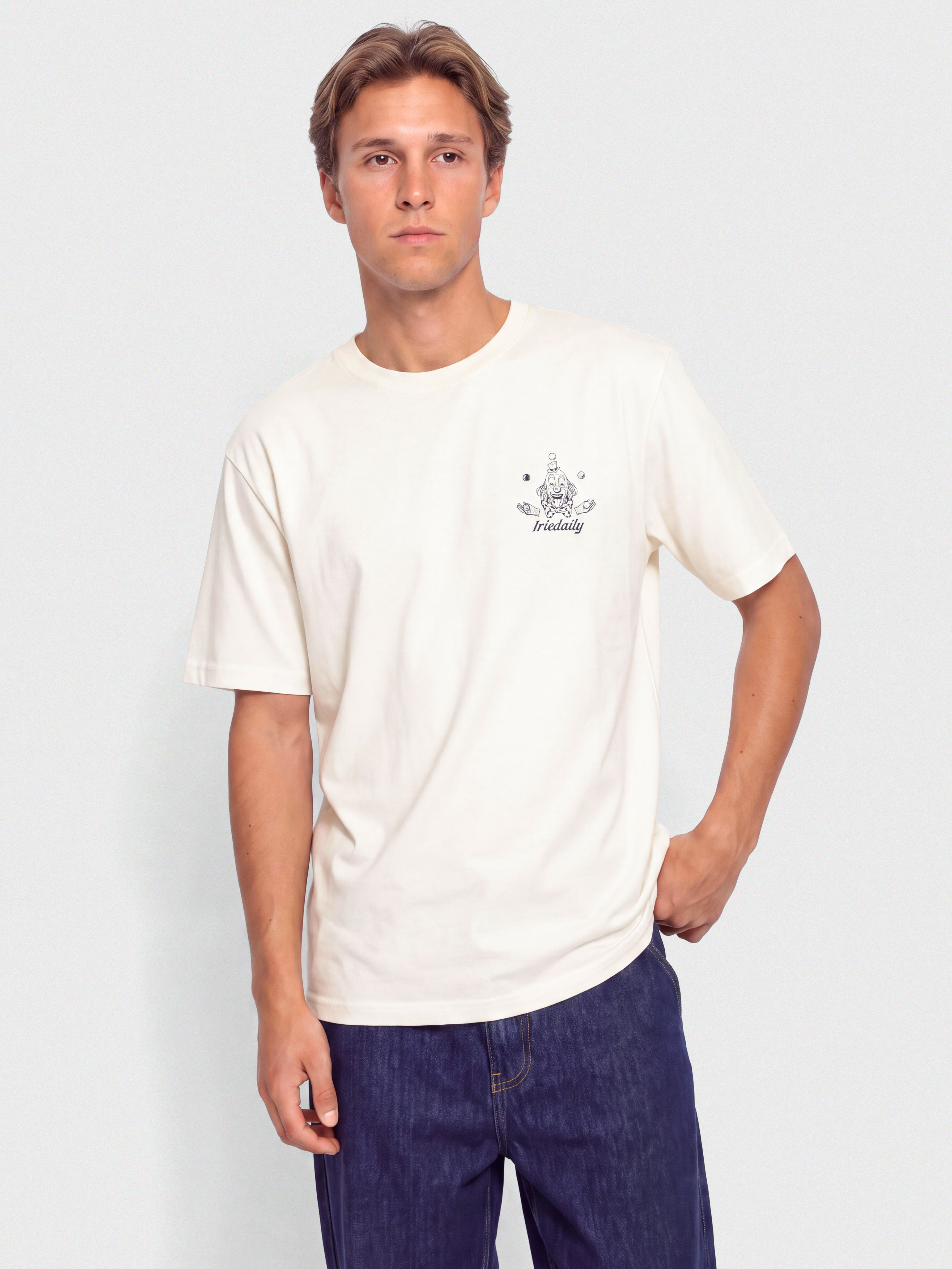 T-shirt Iriedaily Clownsanity (undyed)
