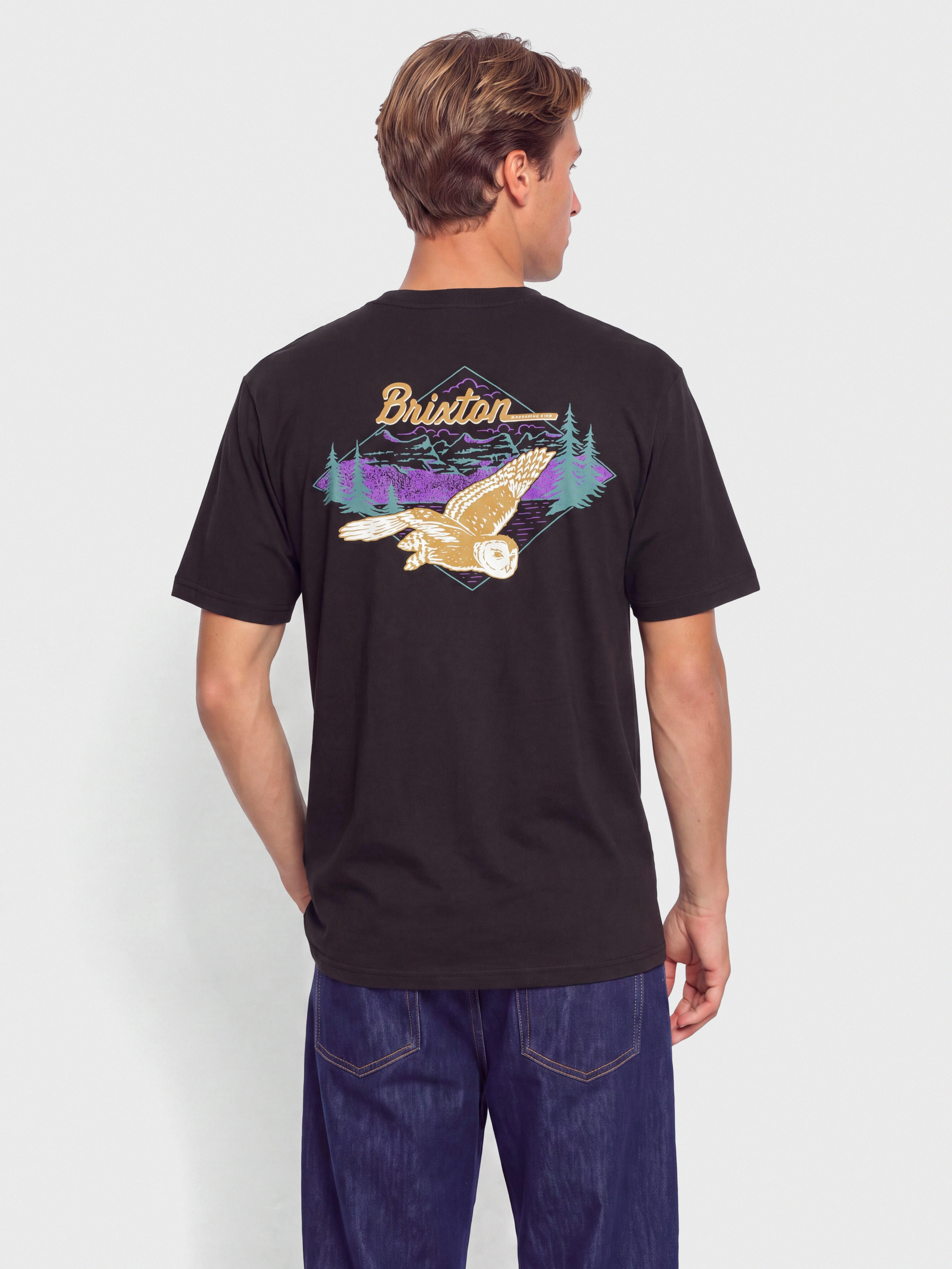 T-shirt Brixton Driftway Tlrt (black)