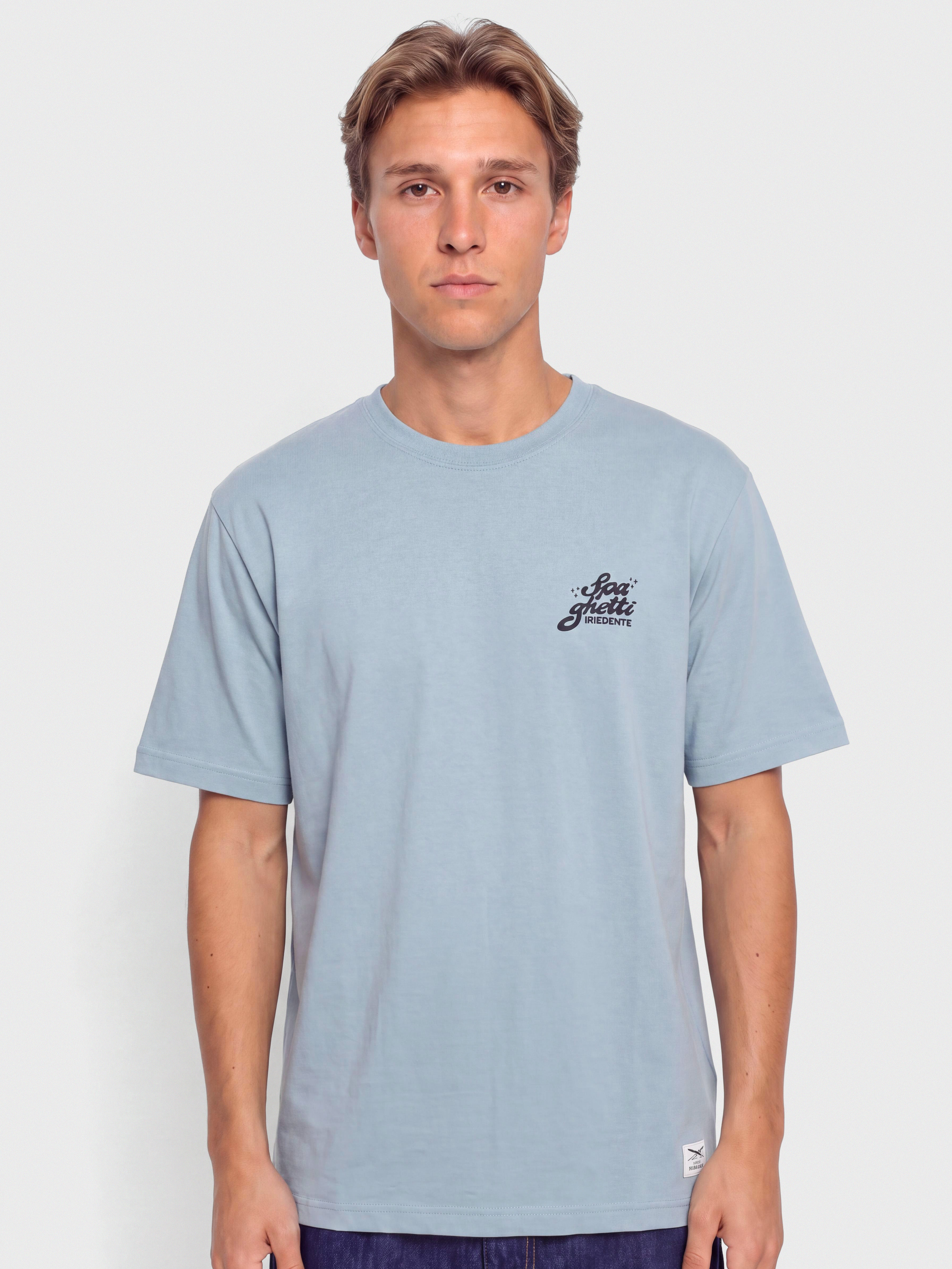 T-shirt Iriedaily Spa Ghetti (light blue)