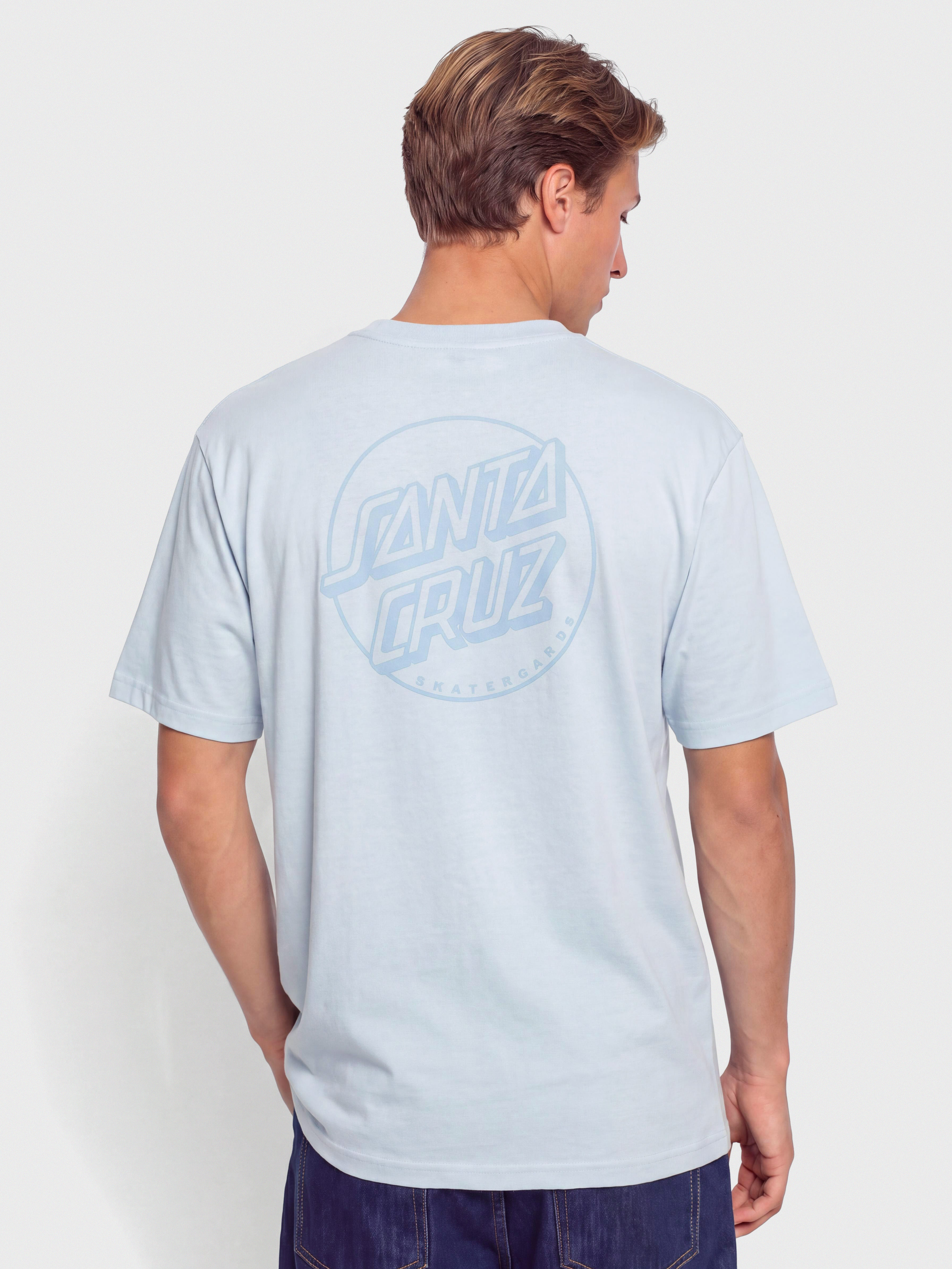 T-shirt Santa Cruz Tonal Opus Dot Stripe (fresh blue)
