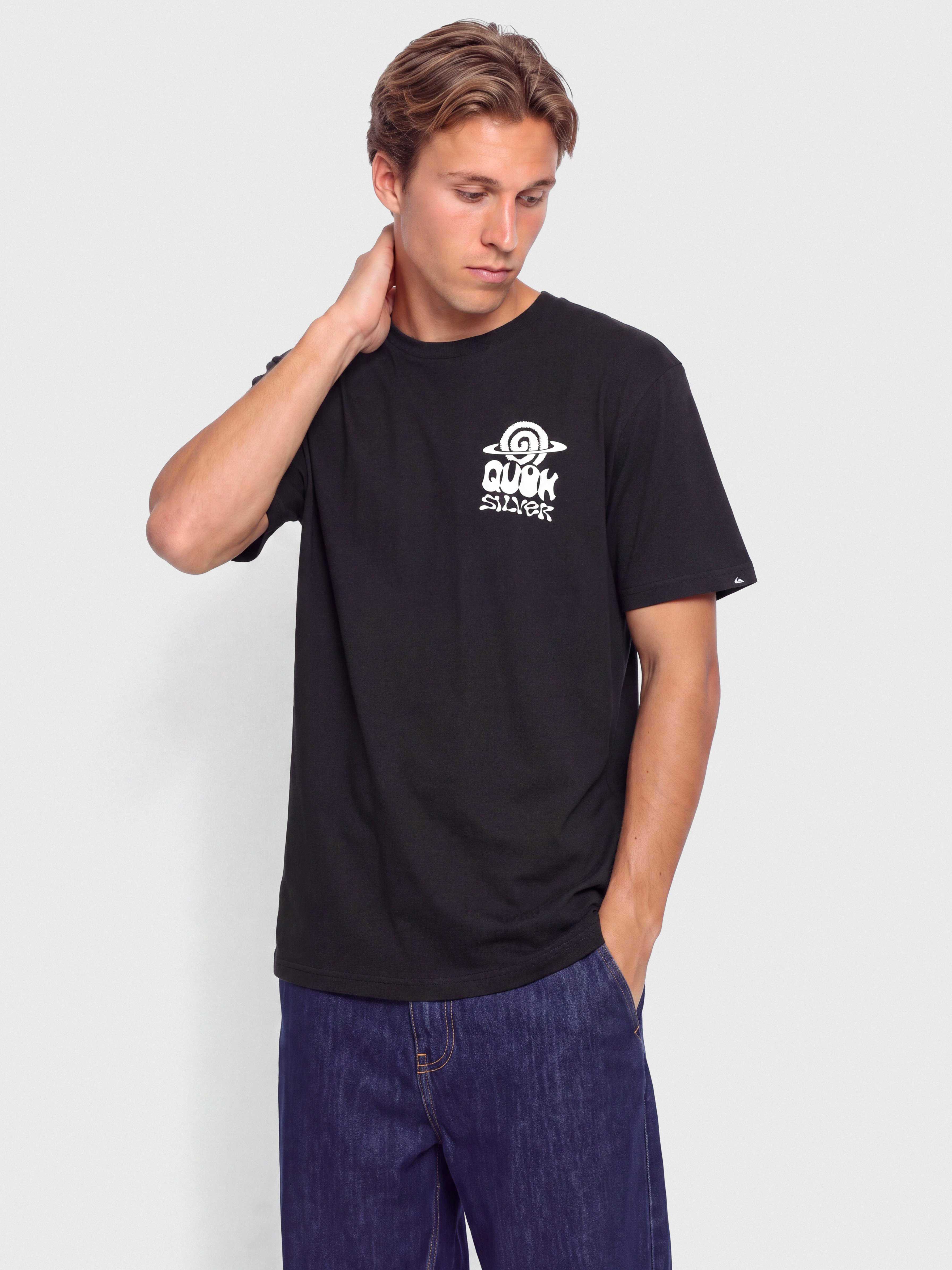 T-shirt Quiksilver Cosmic Vibrations (black)