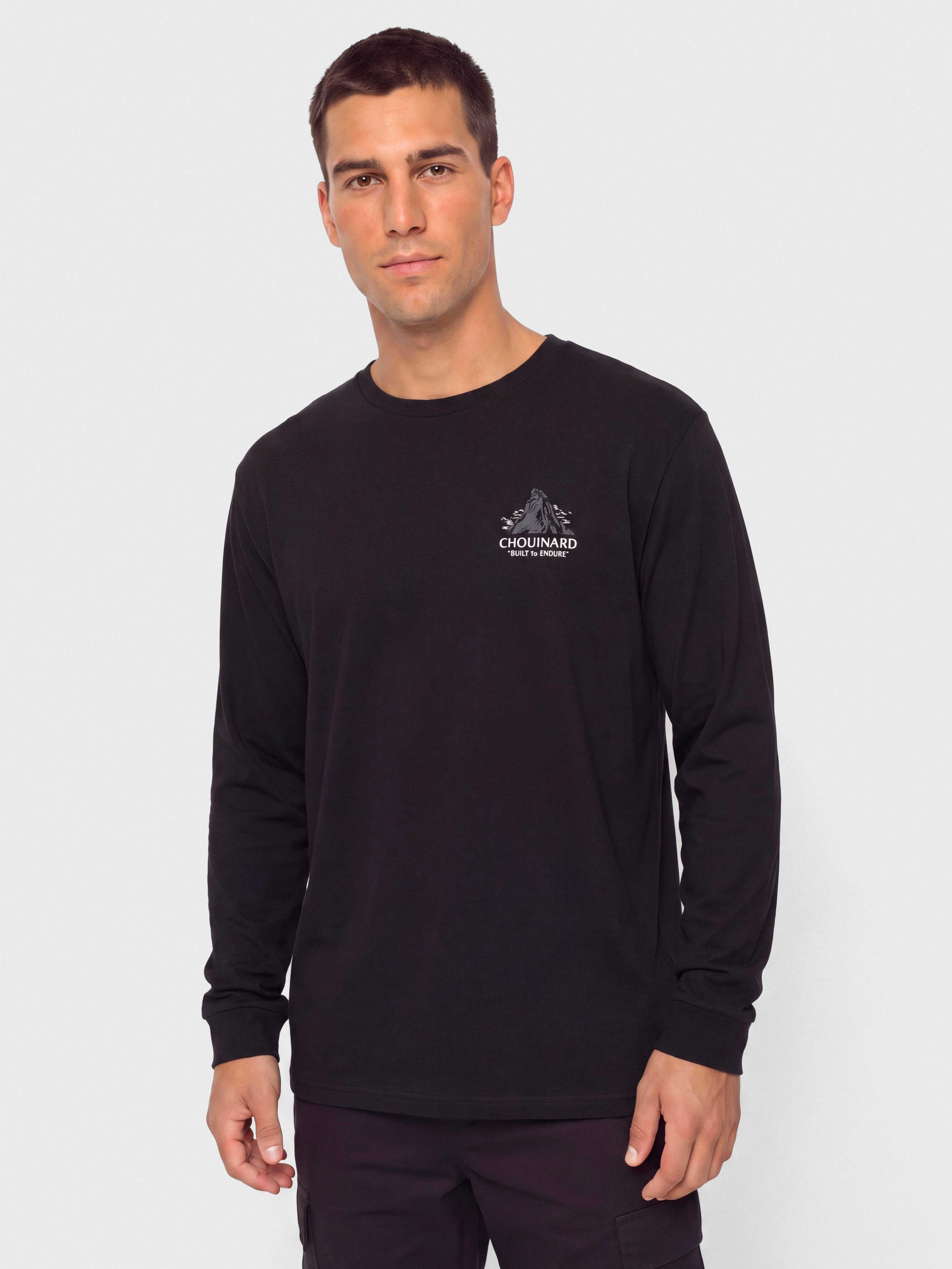 Longsleeve Patagonia Chouinard Crest Responsibili (black)