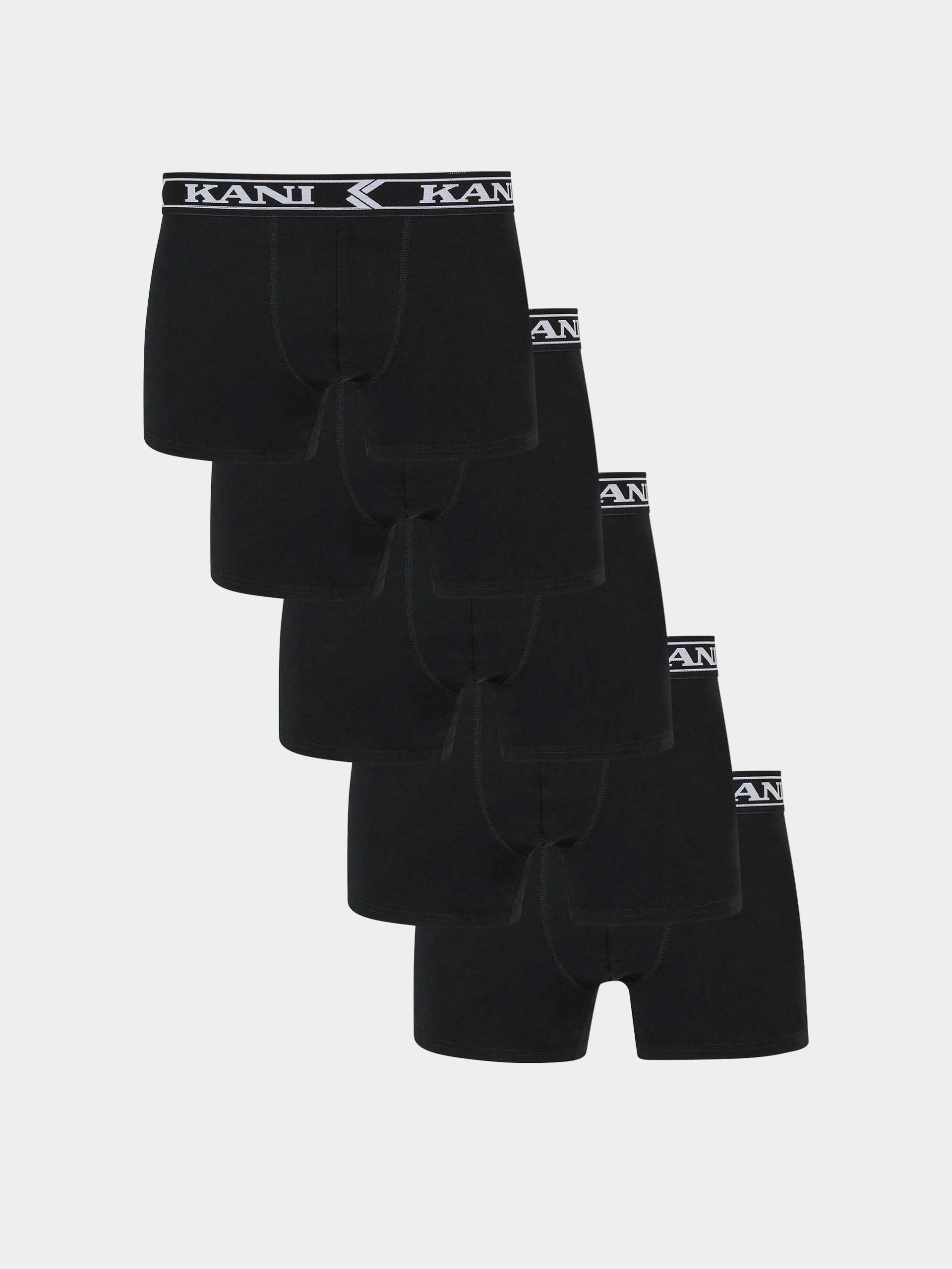 Bielizna Karl Kani Retro Tape 5 Pack Boxer Briefs (black)