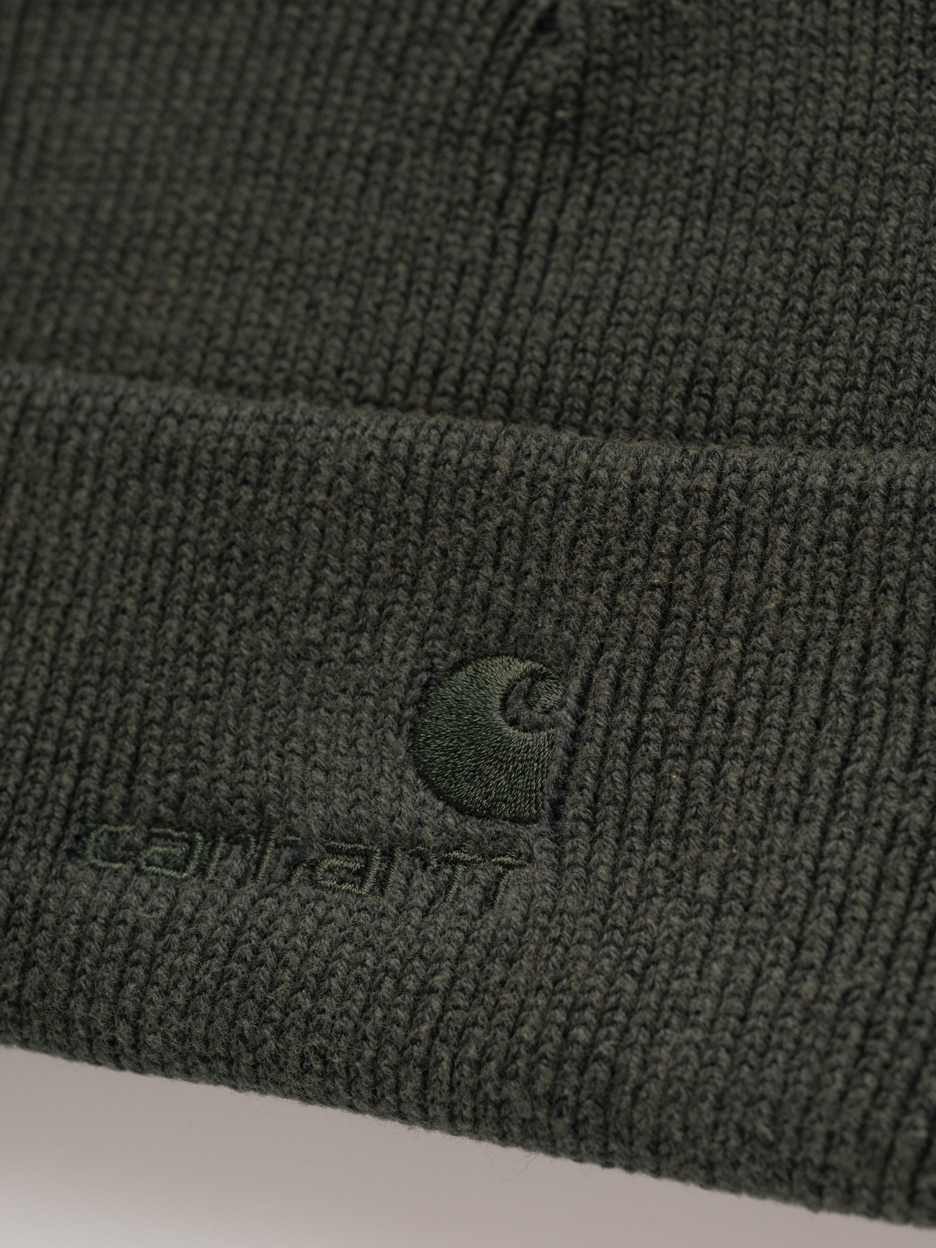 Czapka zimowa Carhartt WIP Lambert (raven/moon wash)