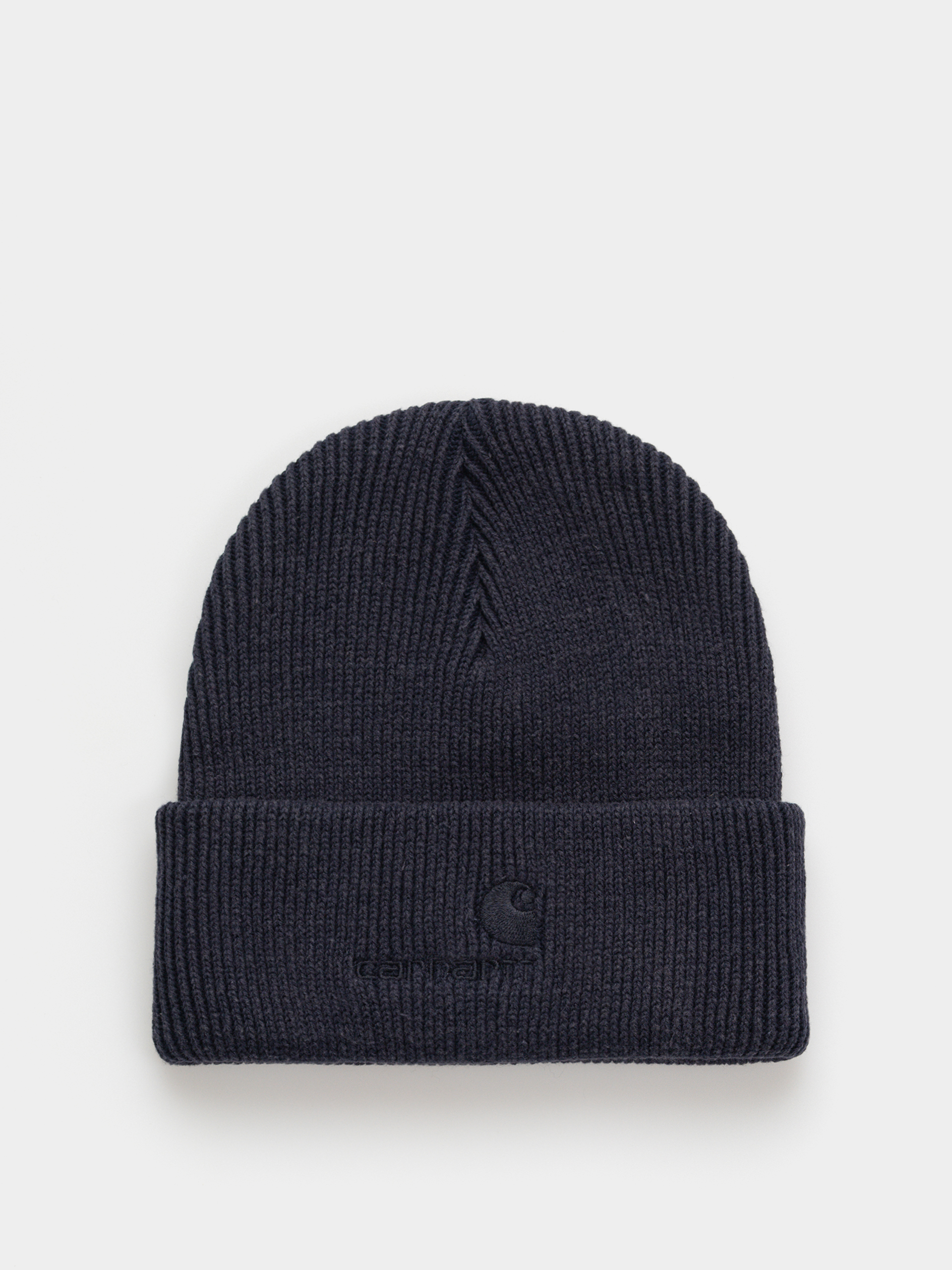 Czapka zimowa Carhartt WIP Lambert (dark navy/moon wash)