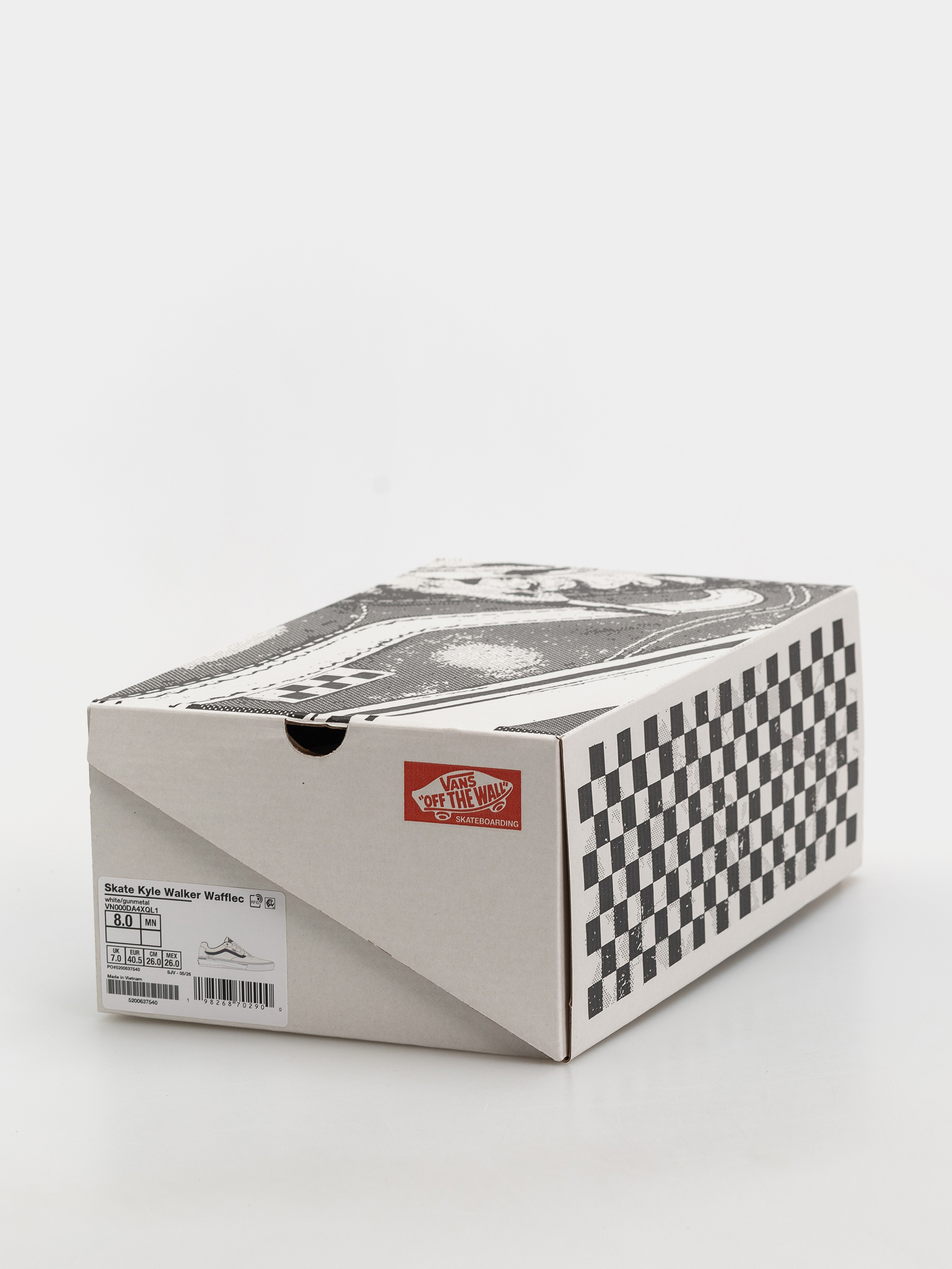 Buty Vans Skate Kyle Walker Wafflecup (white/gunmetal)