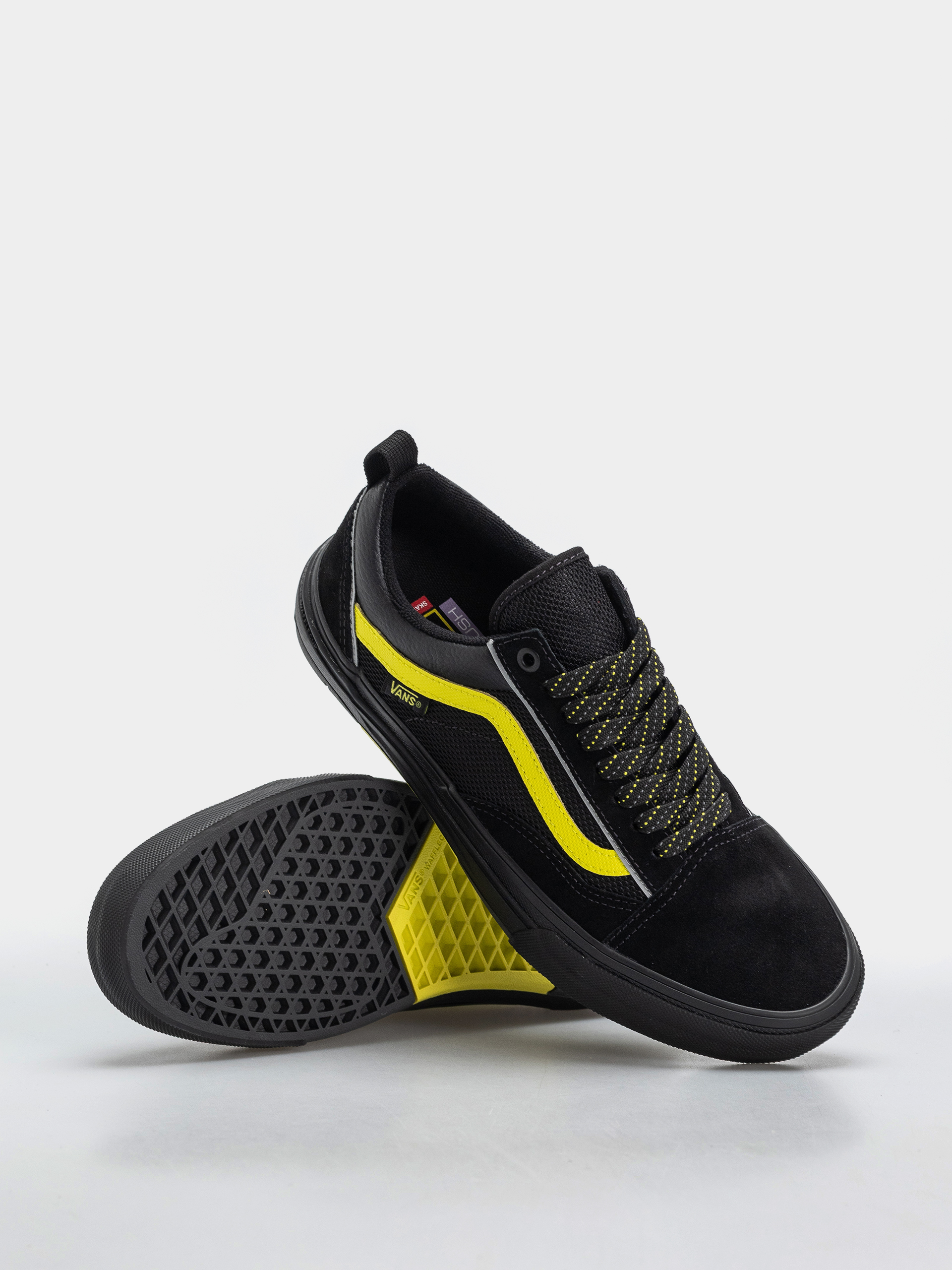 Buty Vans Skate Old Skool Wafflecup (black/lime)
