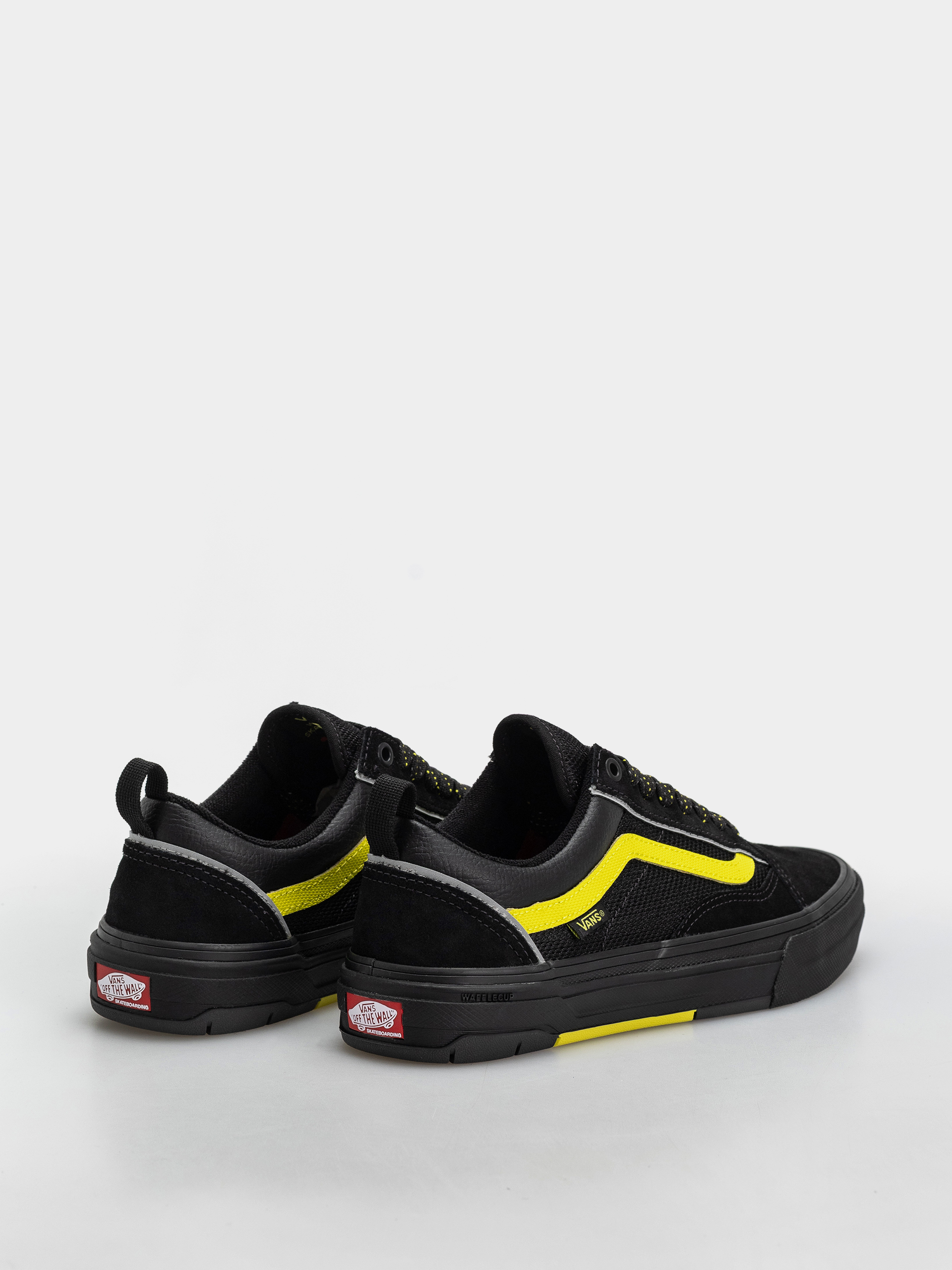 Buty Vans Skate Old Skool Wafflecup (black/lime)