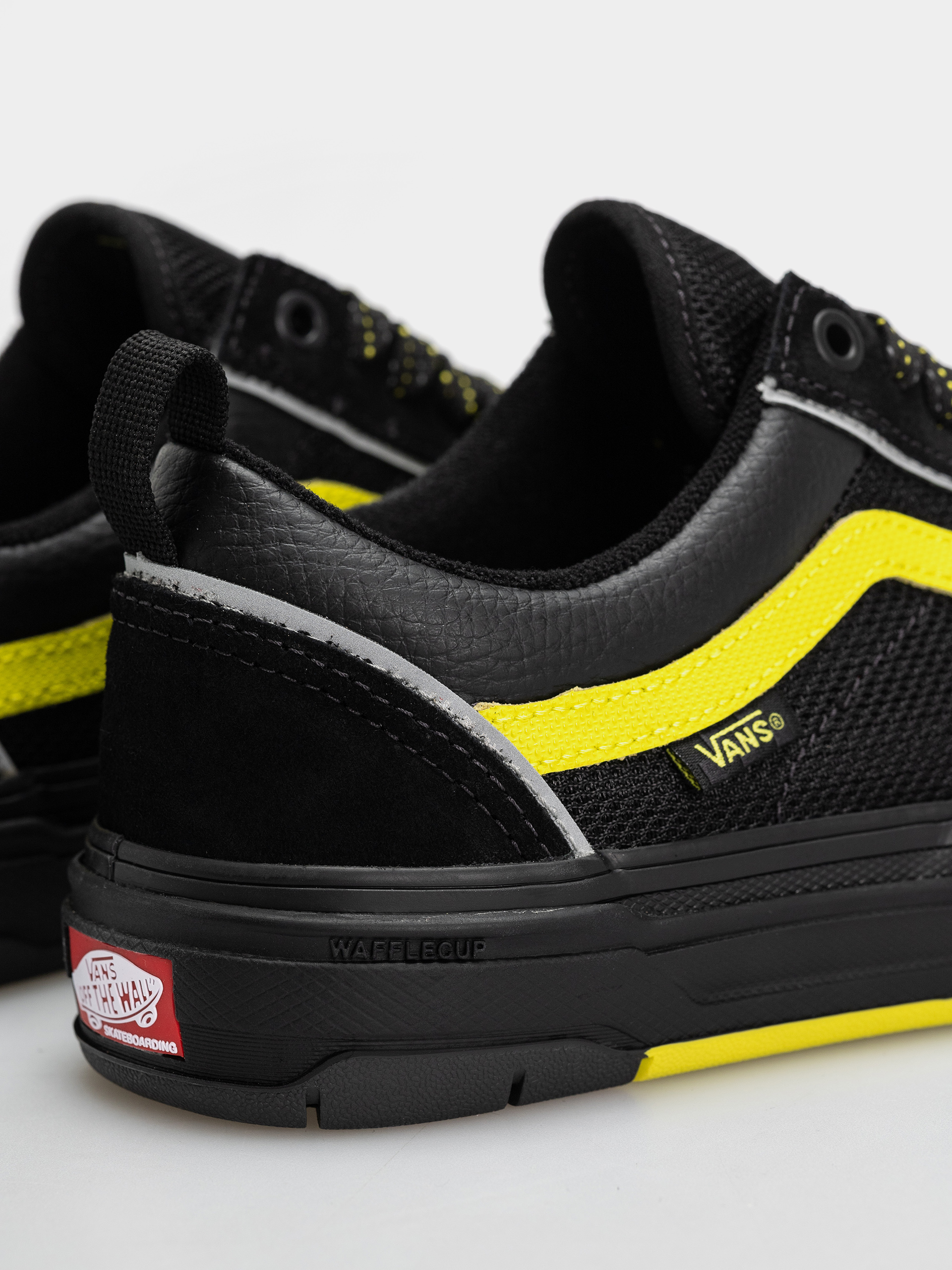 Buty Vans Skate Old Skool Wafflecup (black/lime)