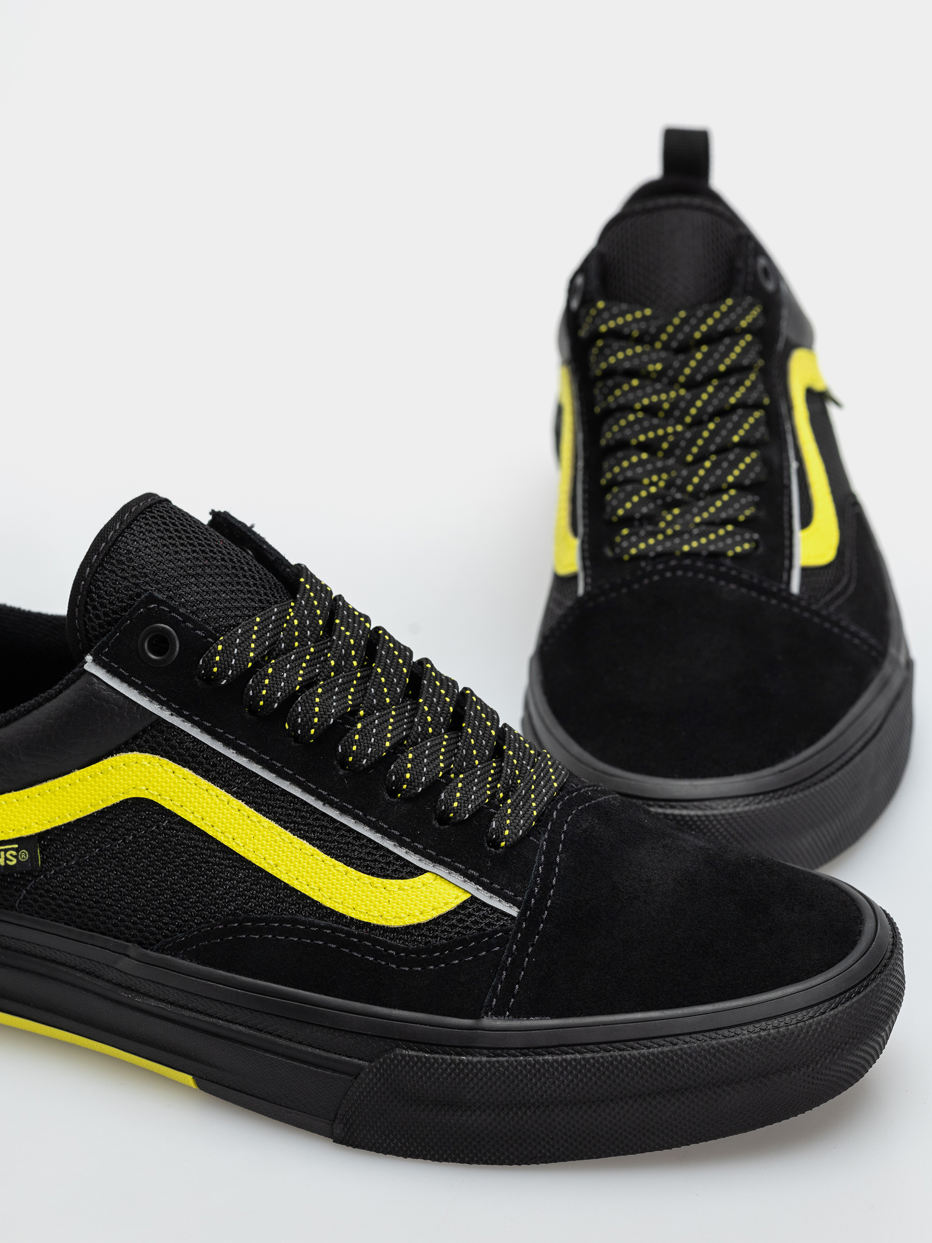 Buty Vans Skate Old Skool Wafflecup (black/lime)