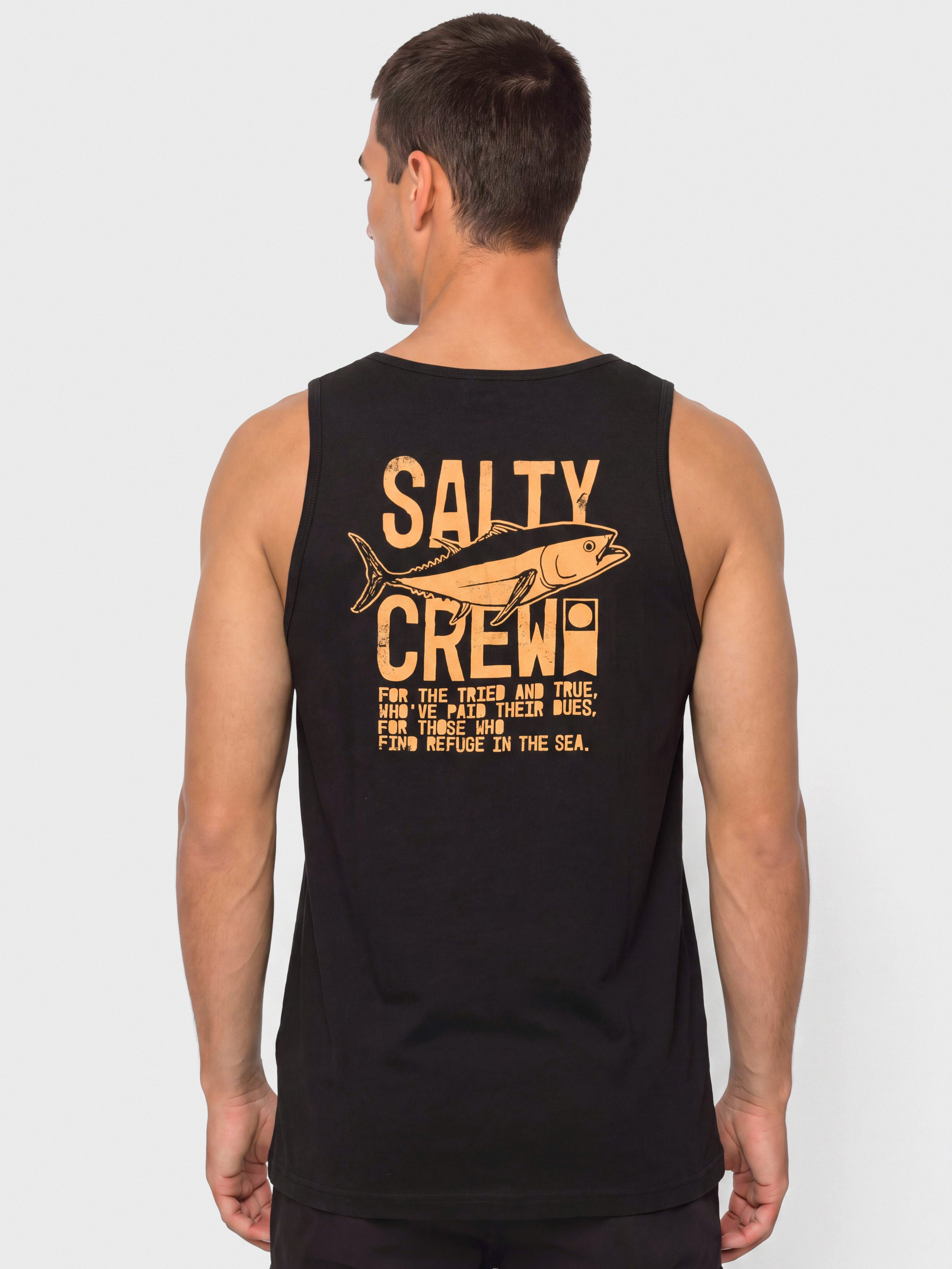 Koszulka Salty Crew Tried And True (black)