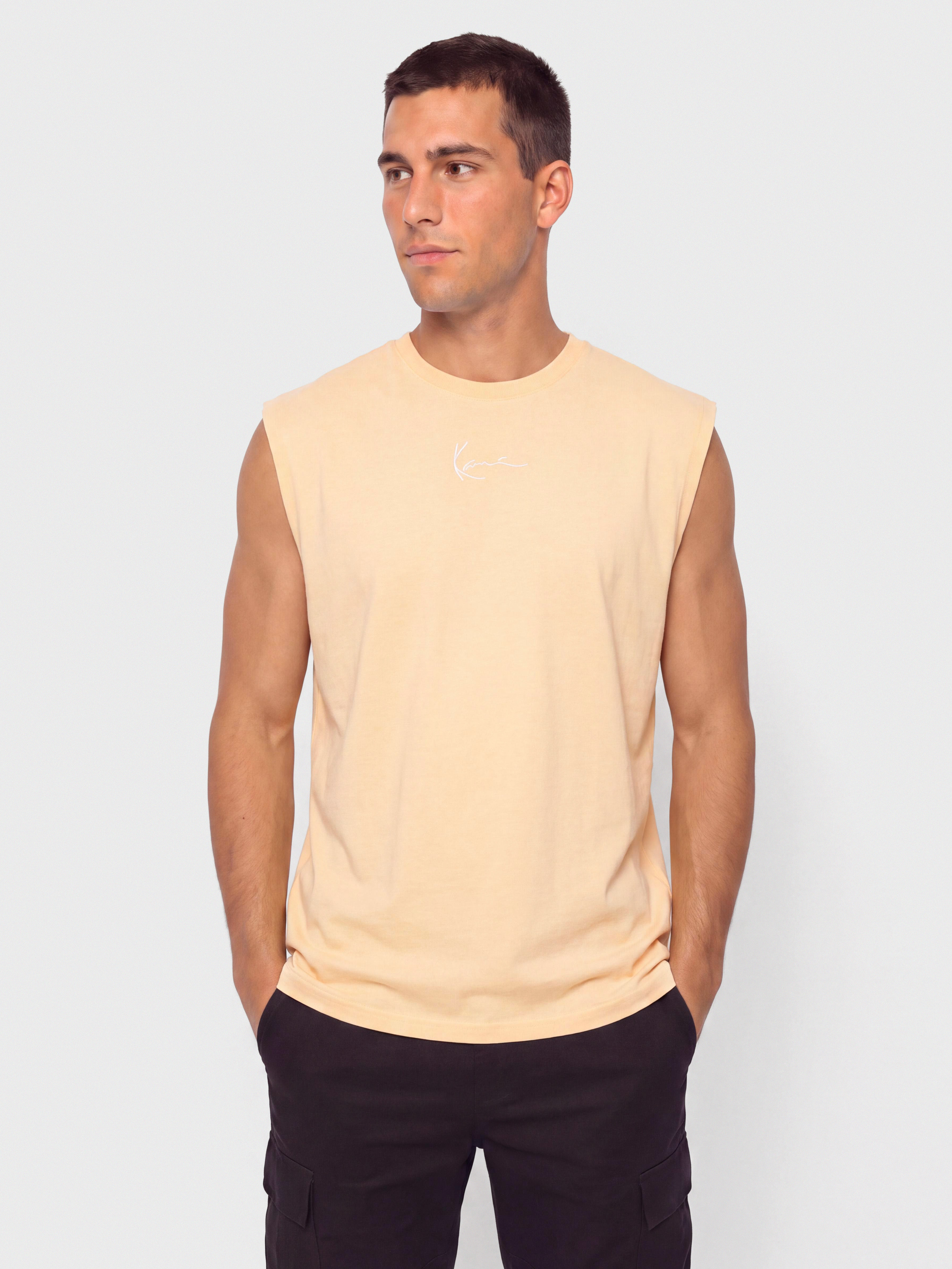 Koszulka Karl Kani Small Signature Essential (orange)