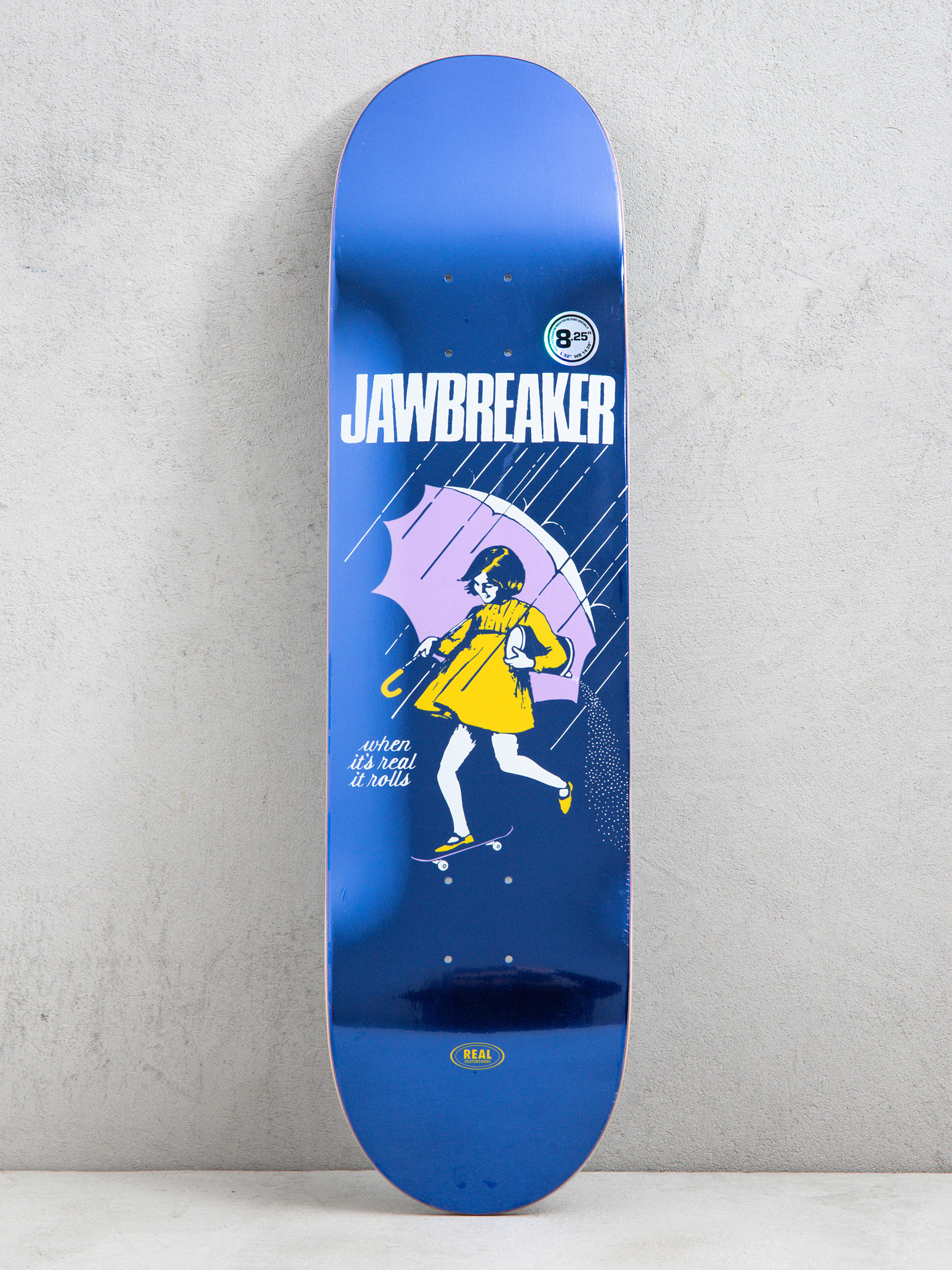 Deck Real Team Jawbreaker Blue Foil (blue)